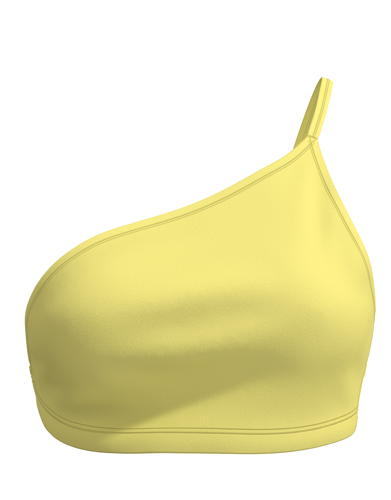 Micro One Shoulder Crop Top