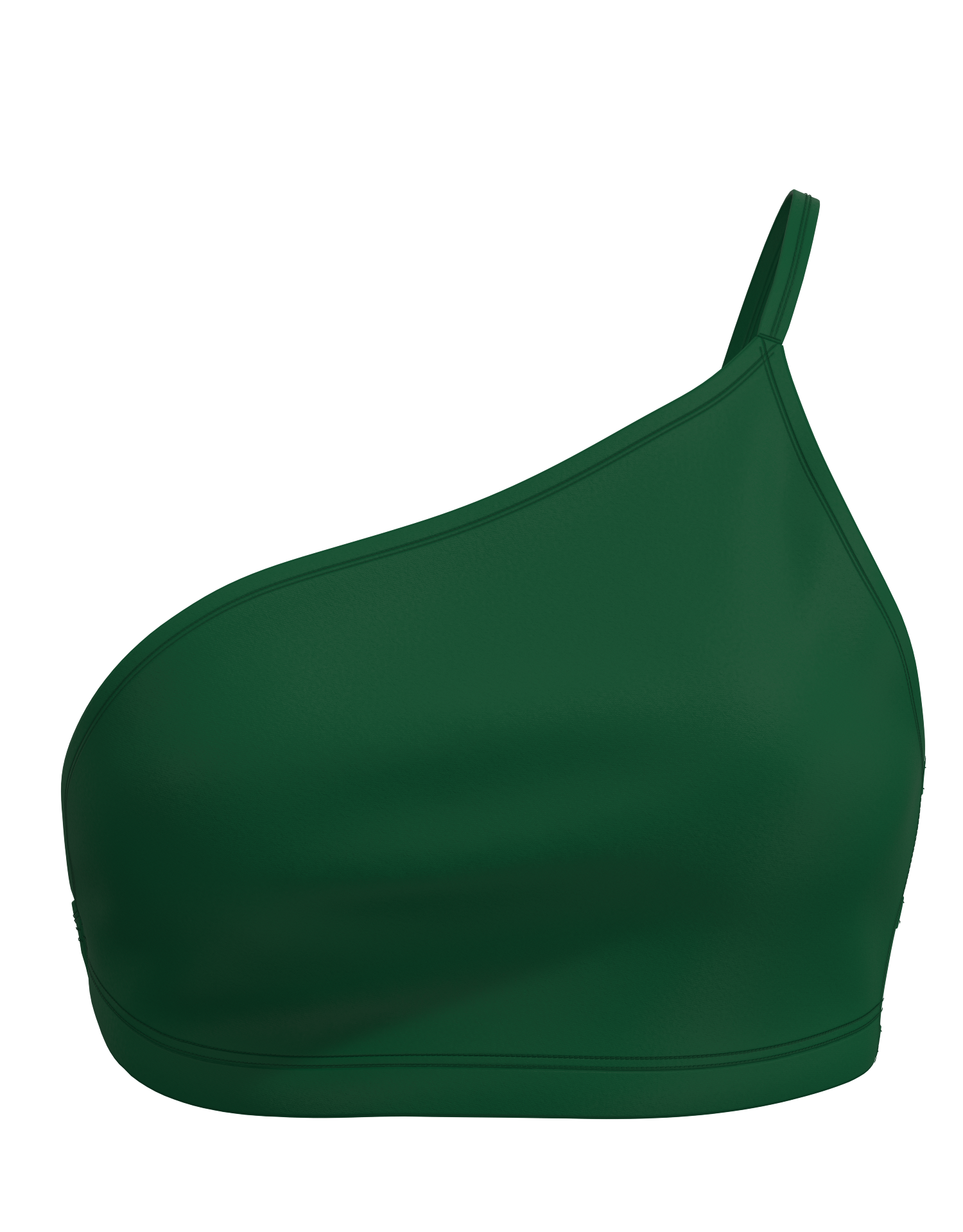 Micro One Shoulder Crop Top