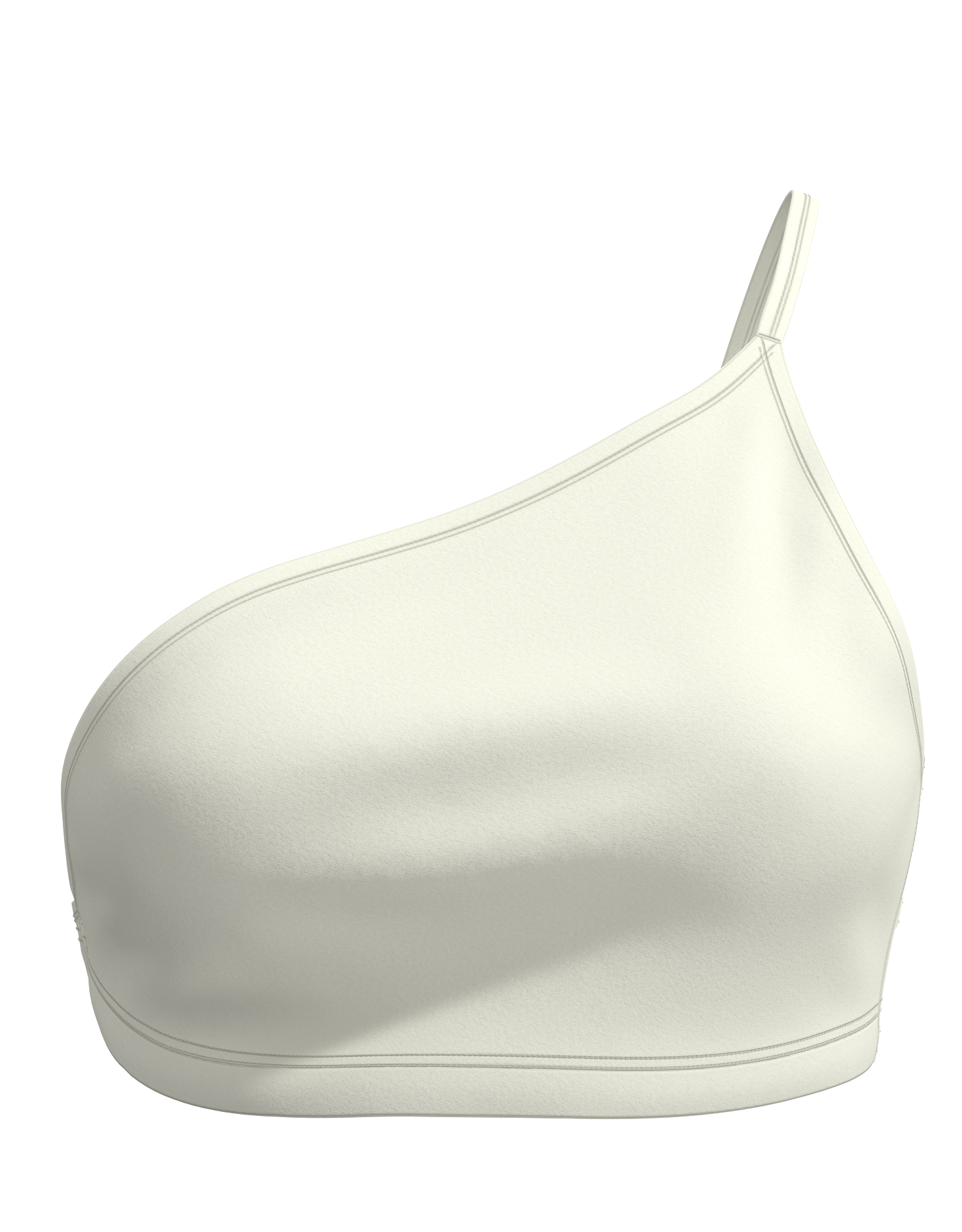 Micro One Shoulder Crop Top