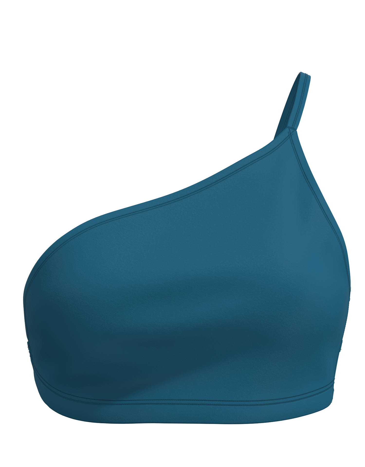 Micro One Shoulder Crop Top (Sample Sale)