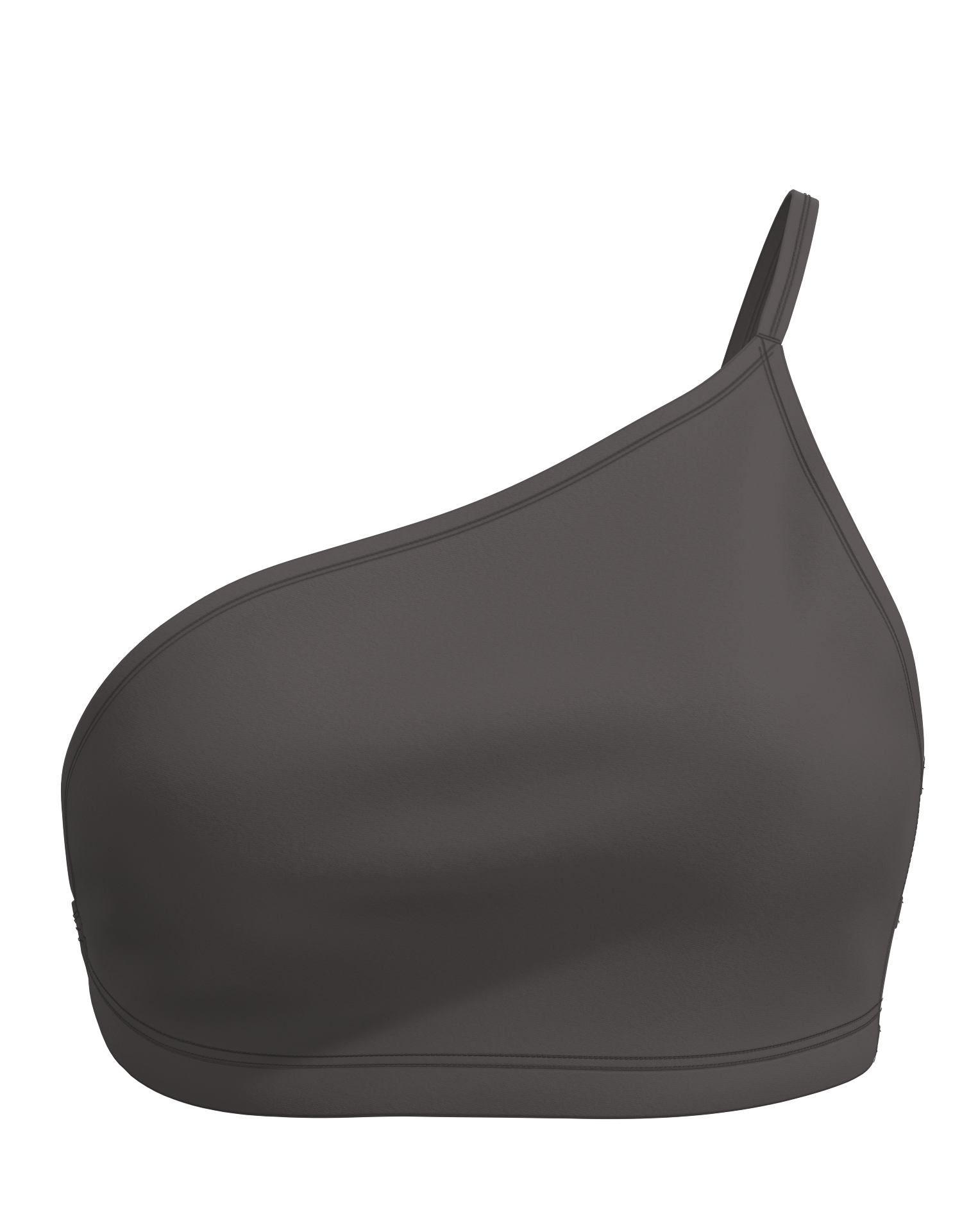 Micro One Shoulder Crop Top