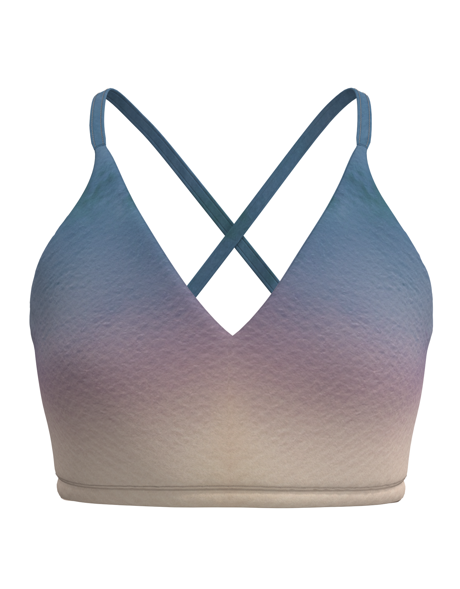 Micro V-Neck Crop Top