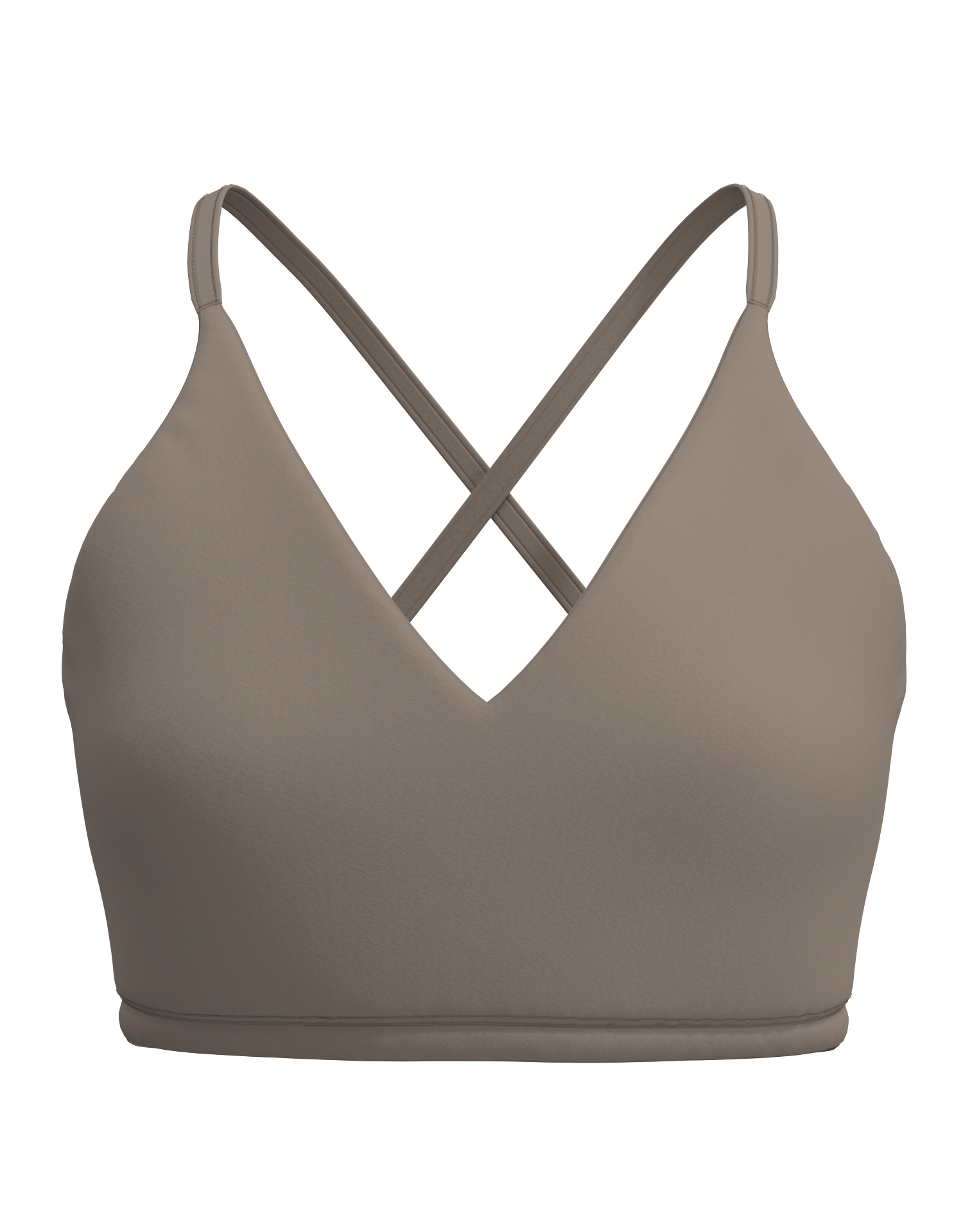 Micro V-Neck Crop Top