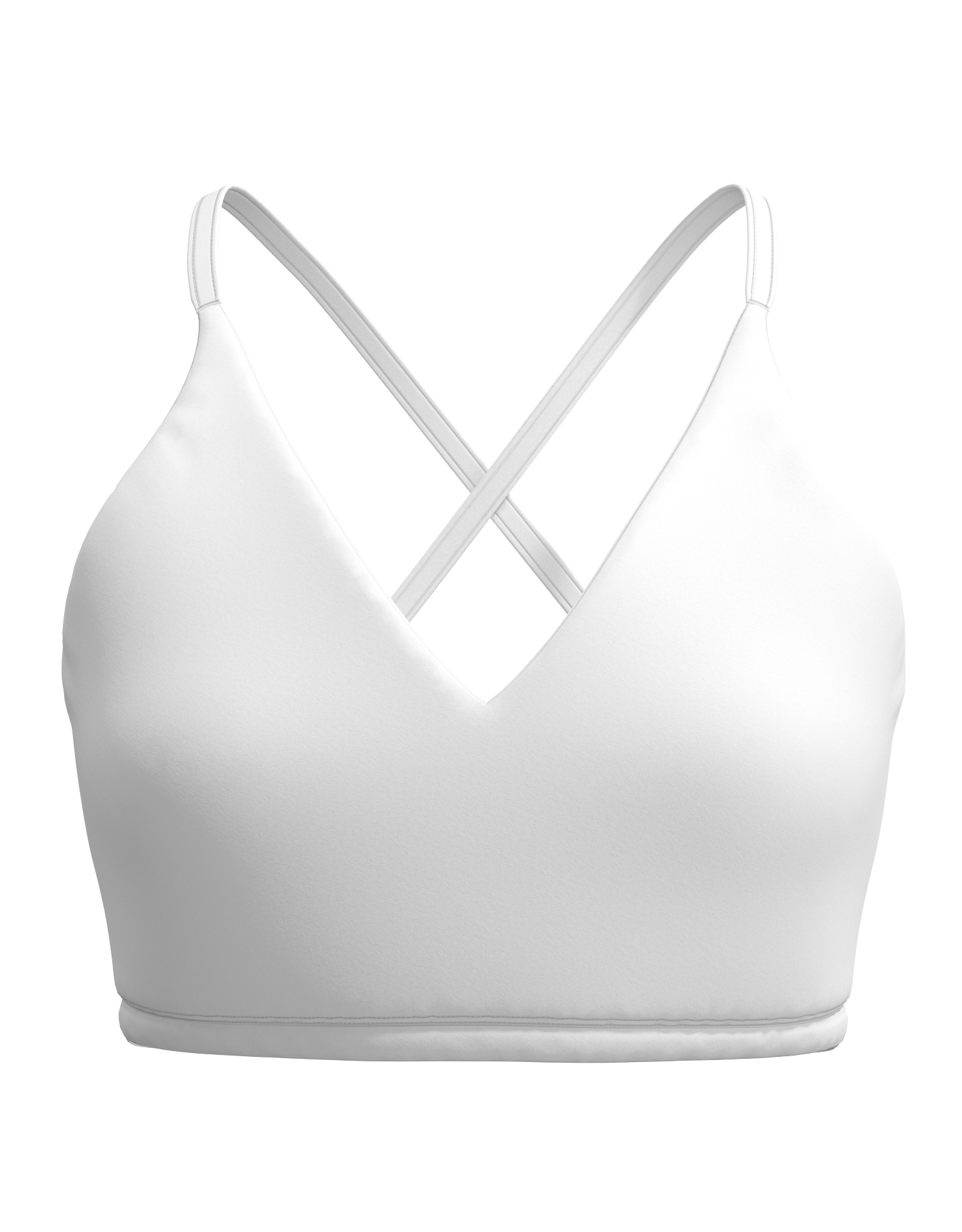 Micro V-Neck Crop Top