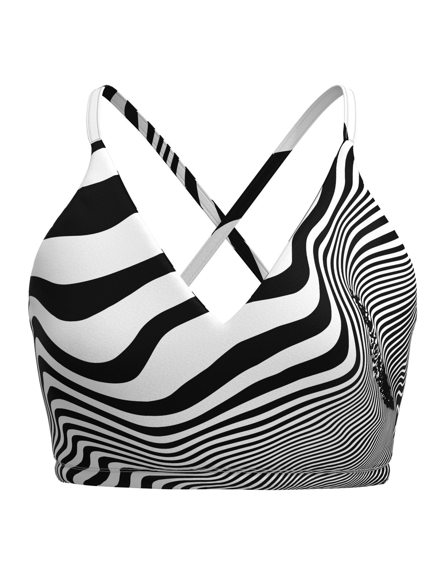 Micro V-Neck Crop Top