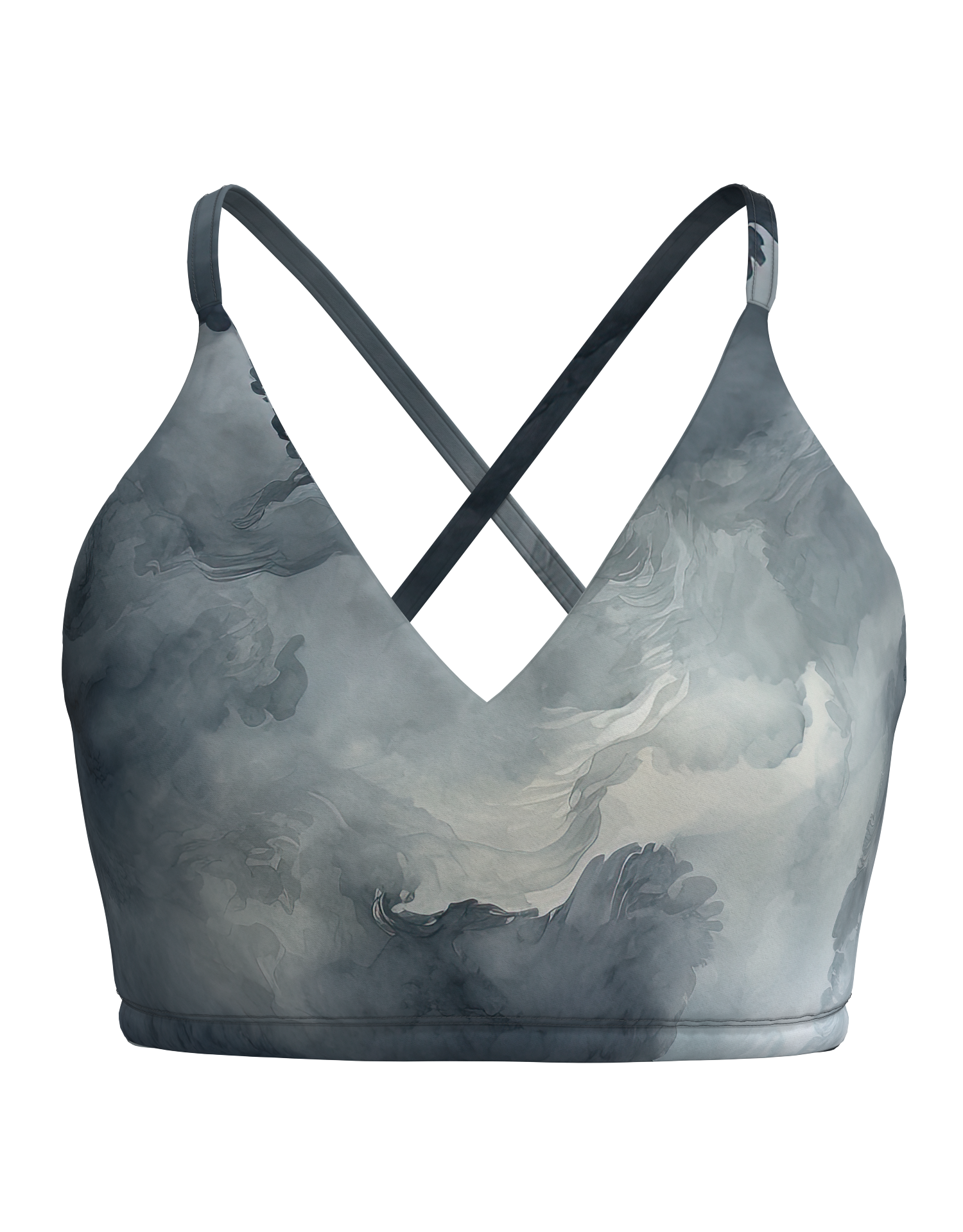 Micro V-Neck Crop Top
