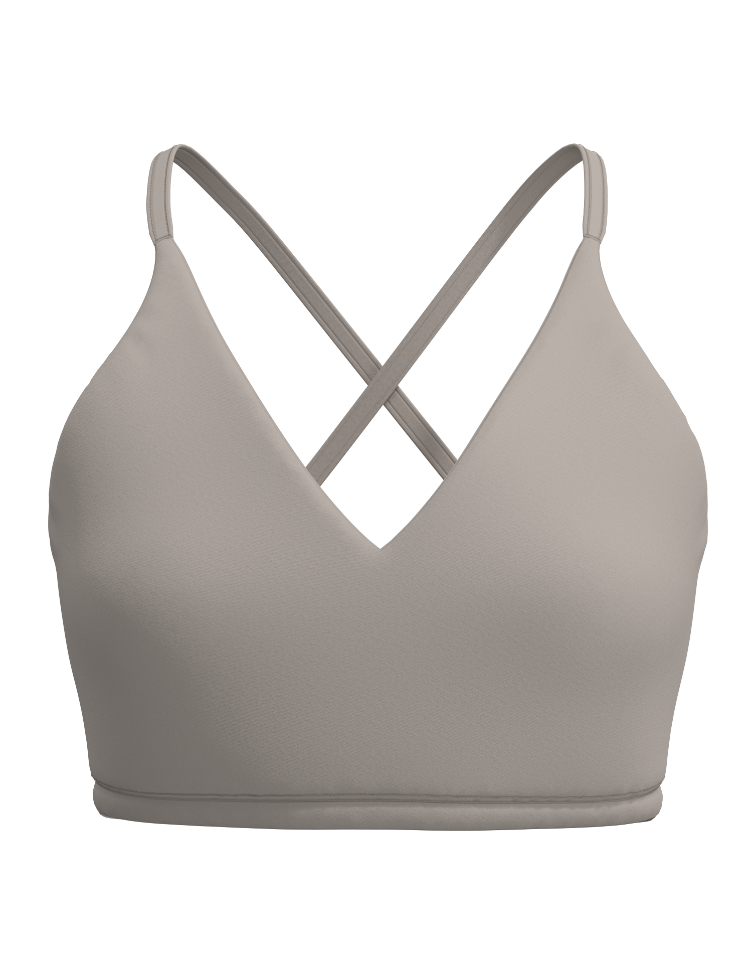 Micro V-Neck Crop Top
