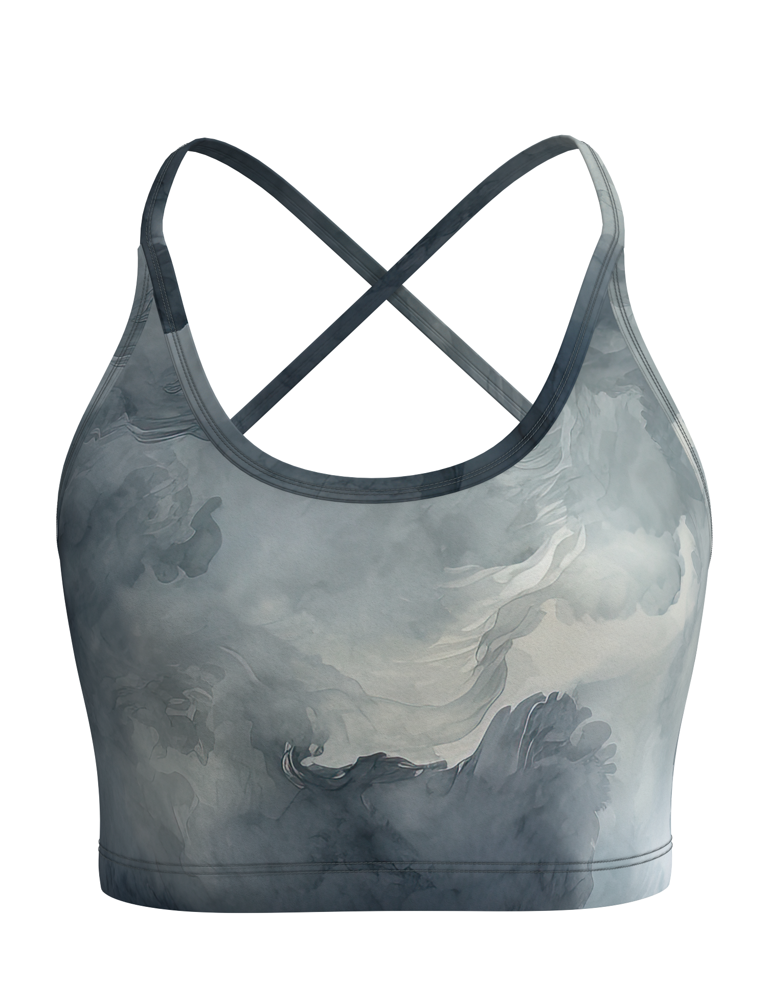 Quad-Strap Micro Crop Top