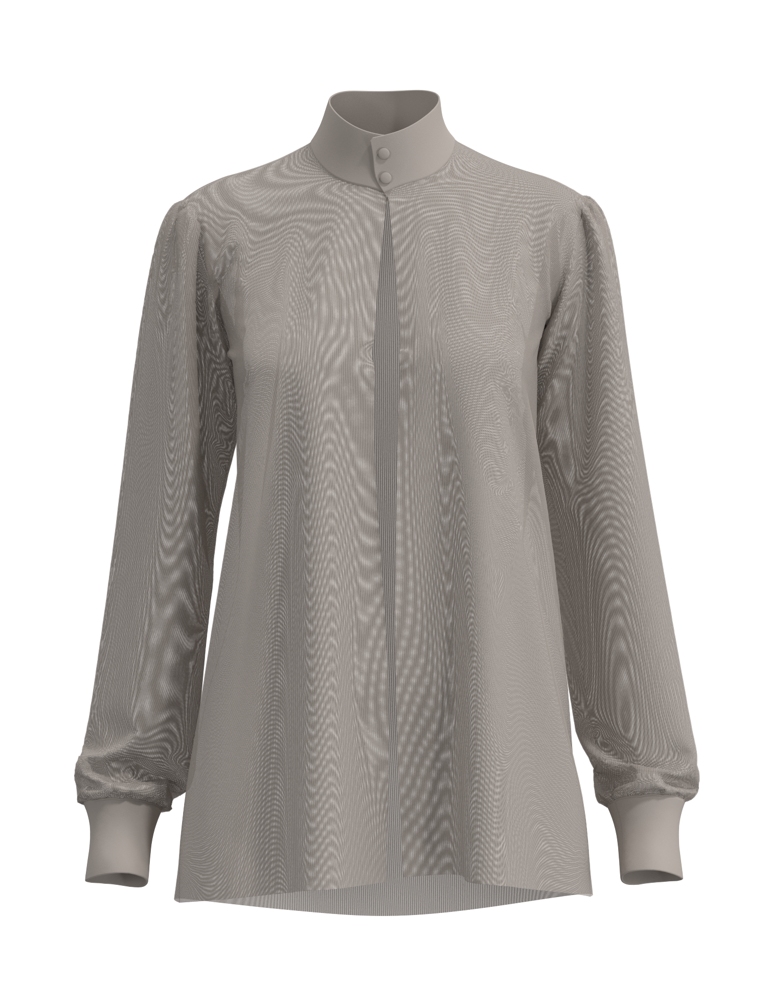 Mesh Dress Shirt