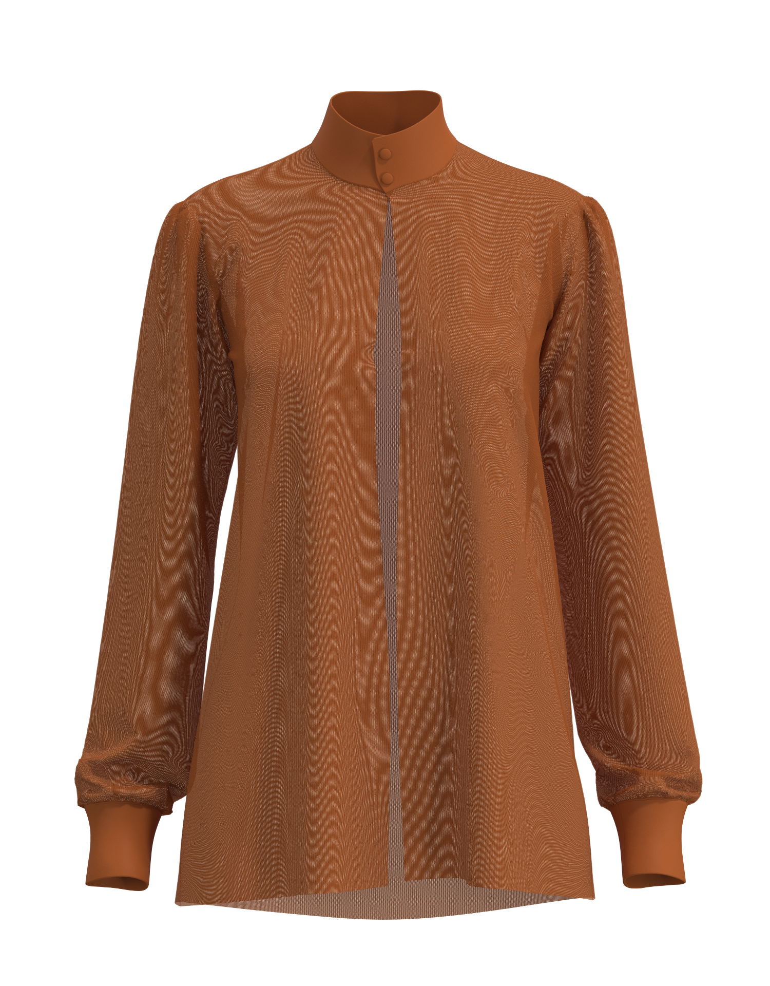 Mesh Dress Shirt