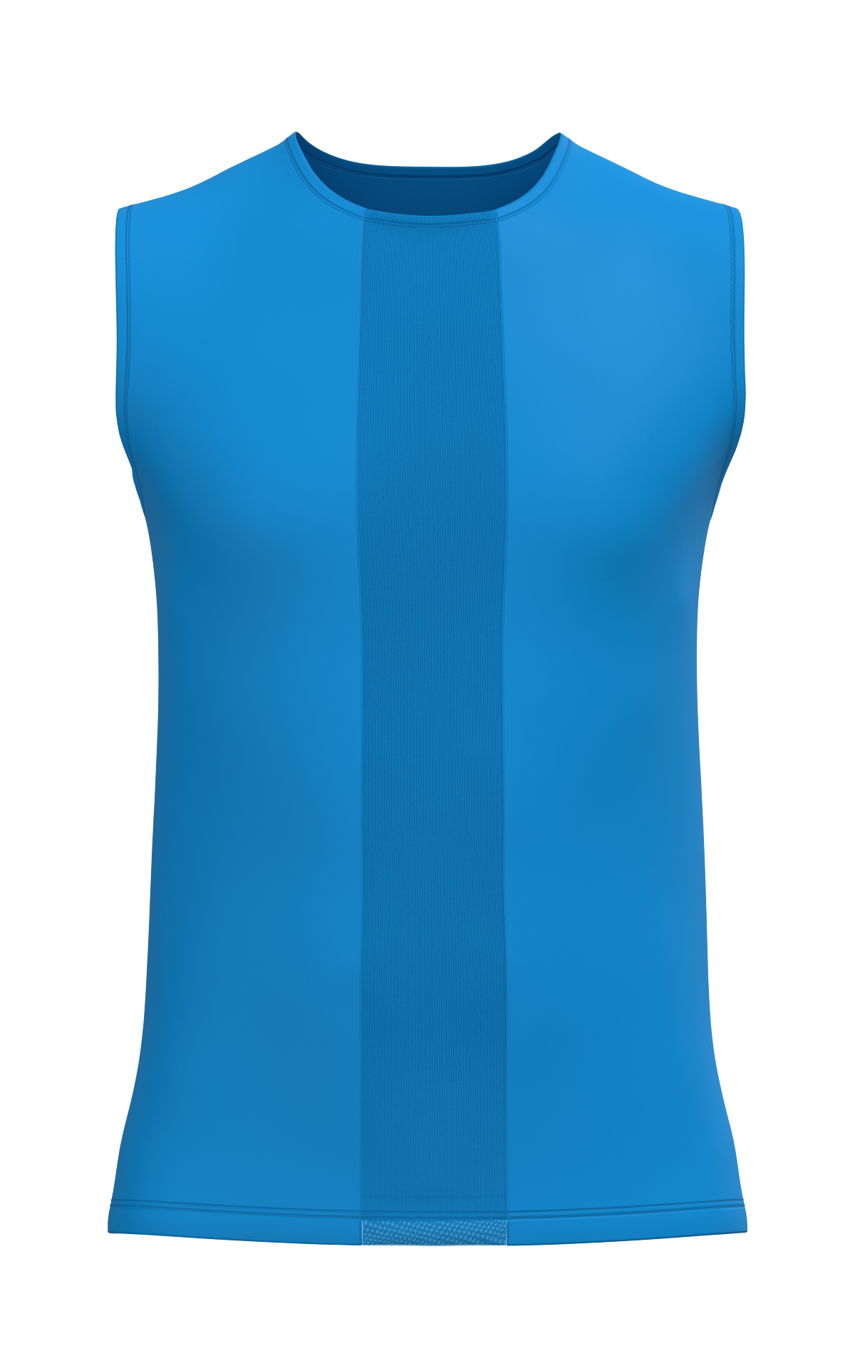 Male Mesh Detail Tank Top