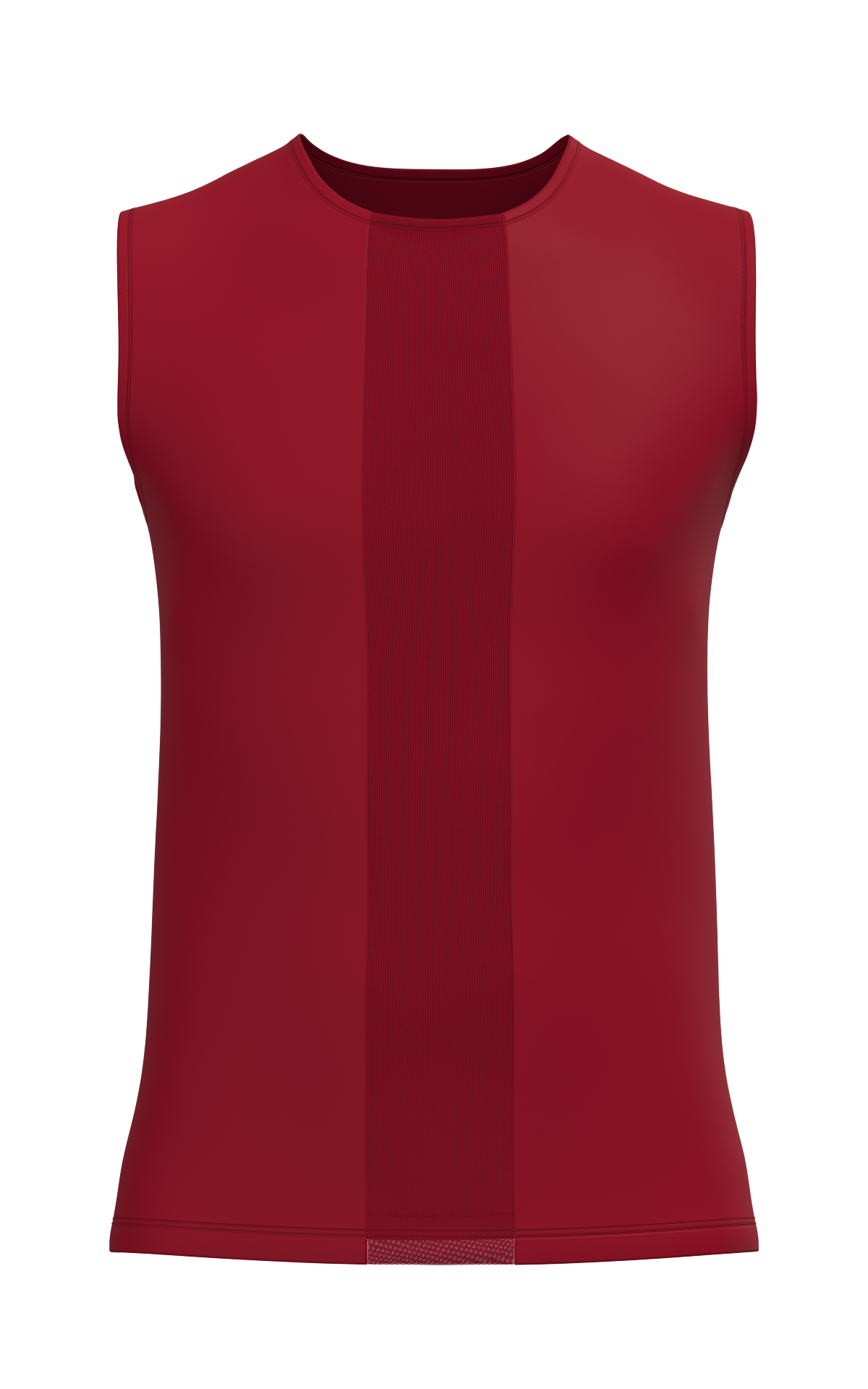 Male Mesh Detail Tank Top