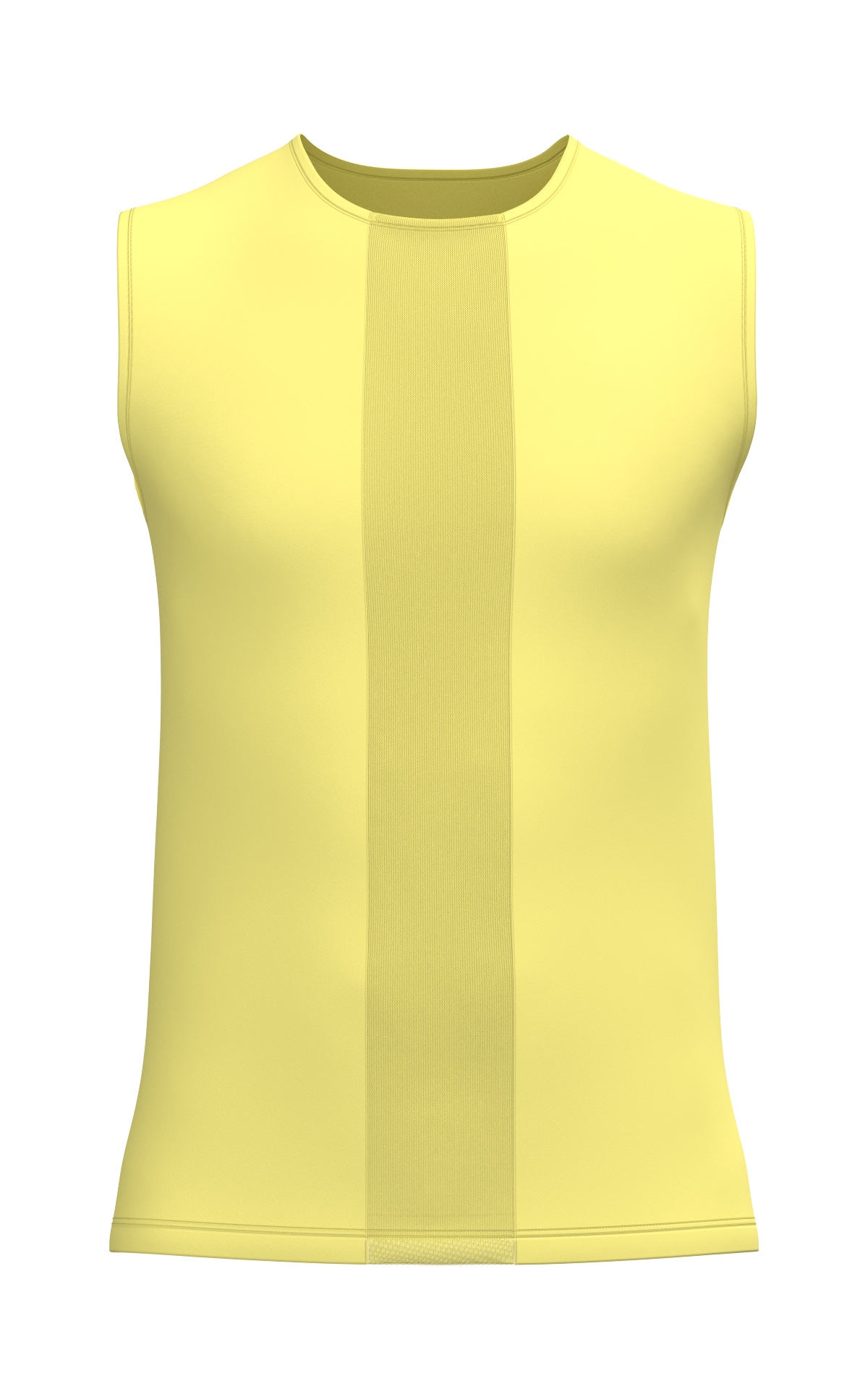 Male Mesh Detail Tank Top