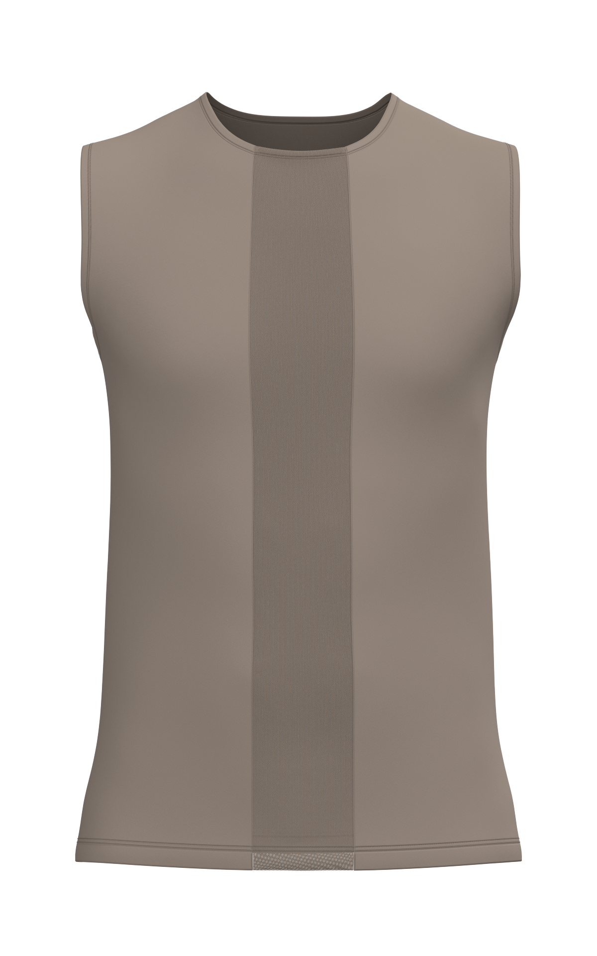 Male Mesh Detail Tank Top