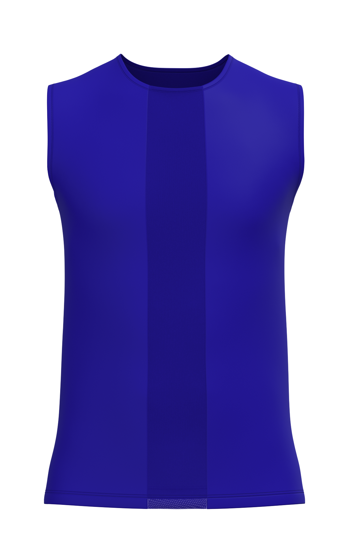 Male Mesh Detail Tank Top