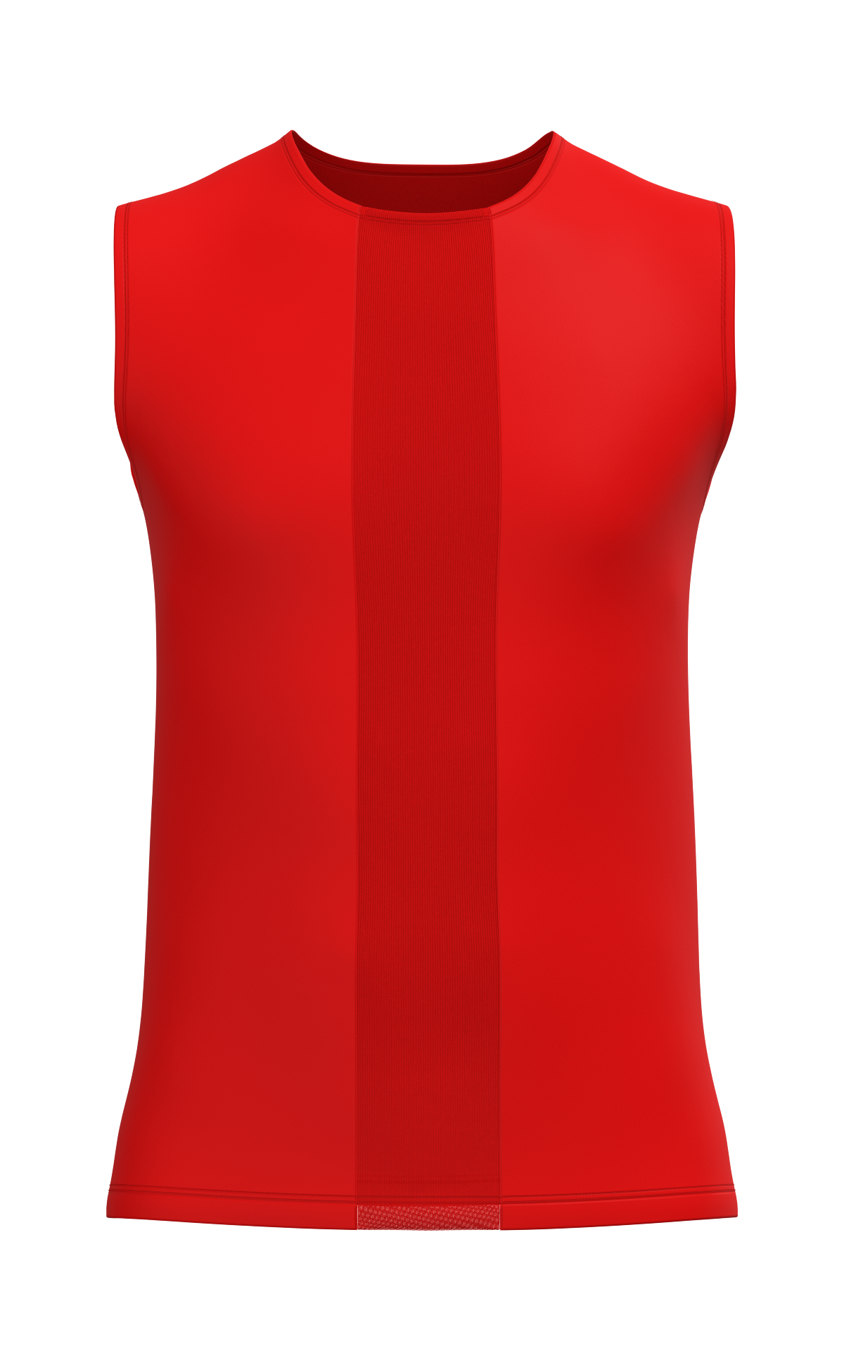 Male Mesh Detail Tank Top