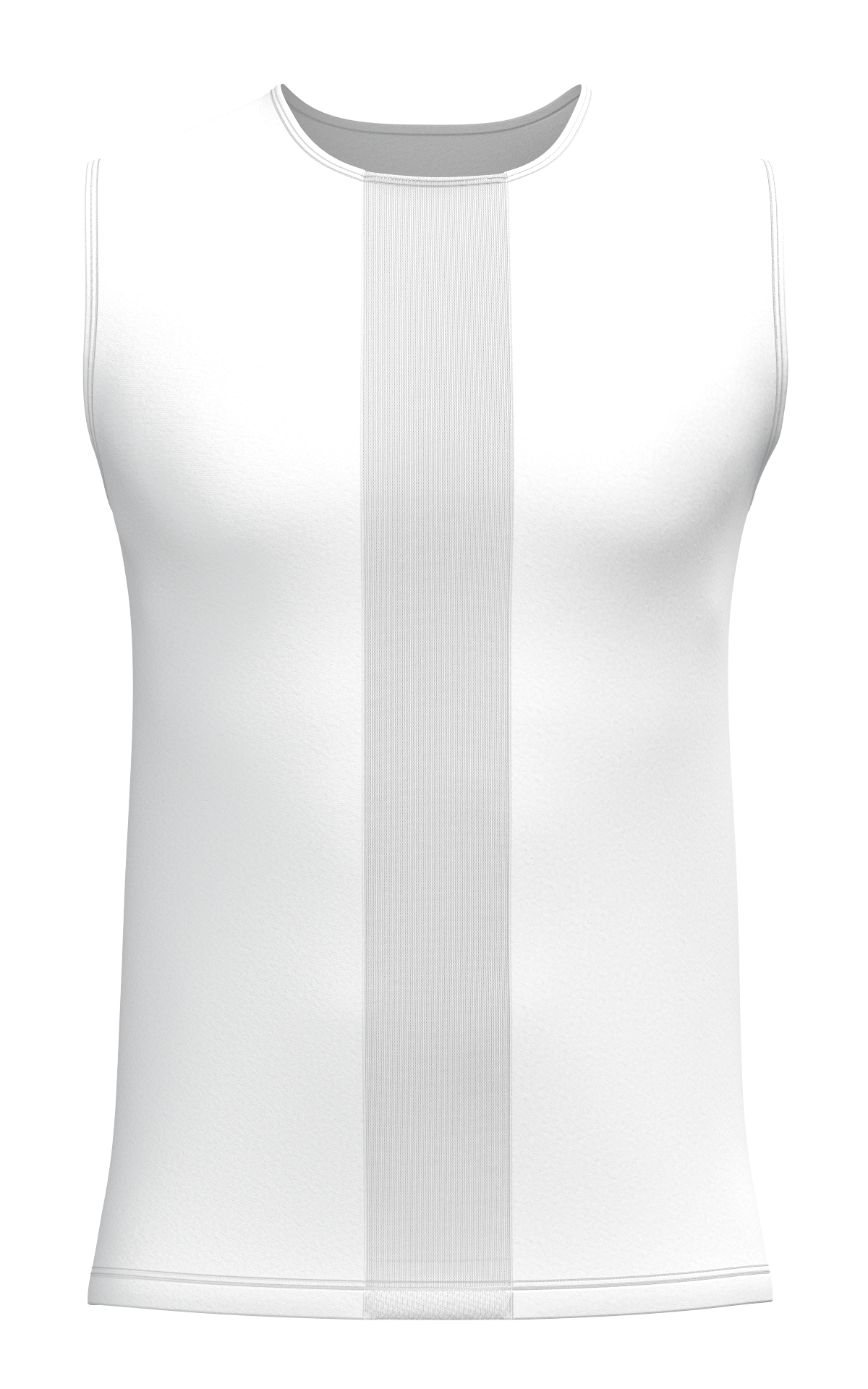 Male Mesh Detail Tank Top