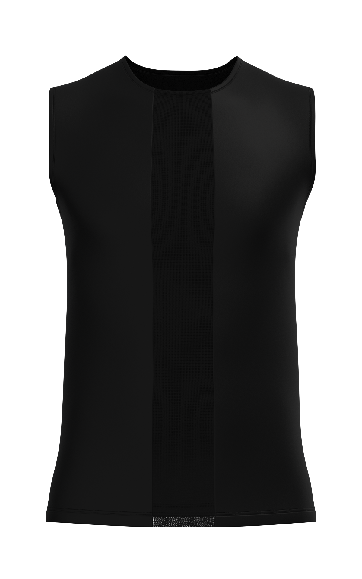 Male Mesh Detail Tank Top