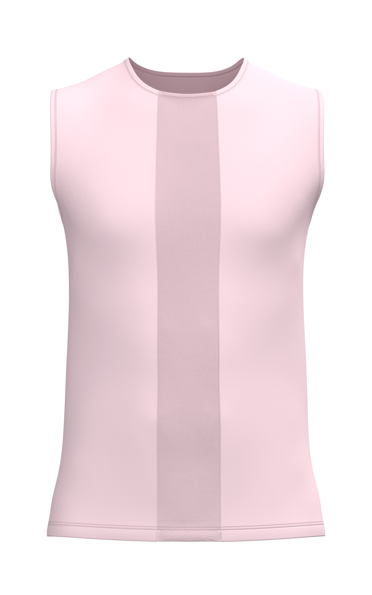 Male Mesh Detail Tank Top