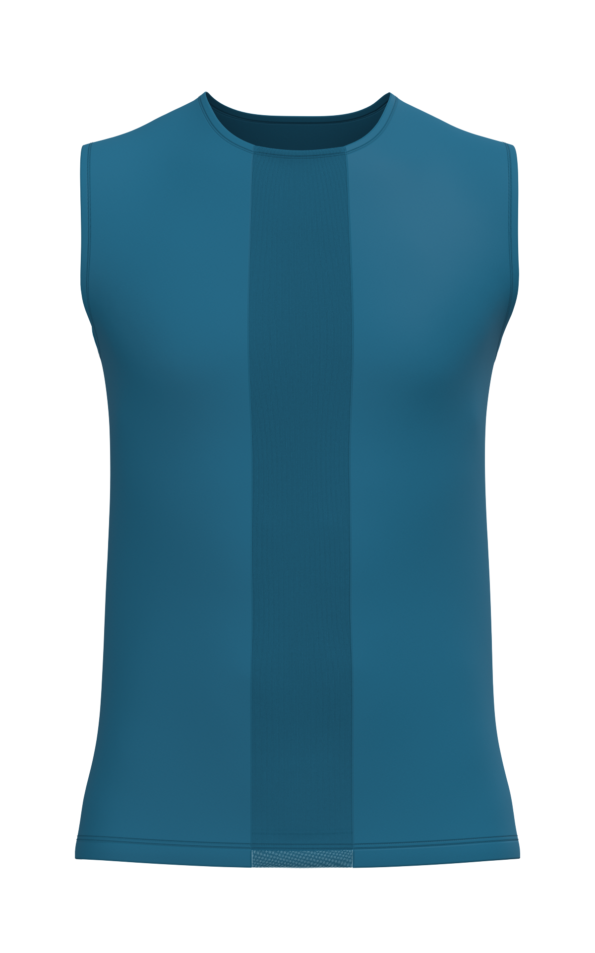 Male Mesh Detail Tank Top