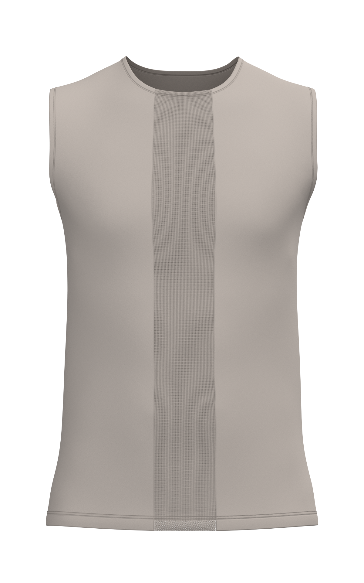 Male Mesh Detail Tank Top