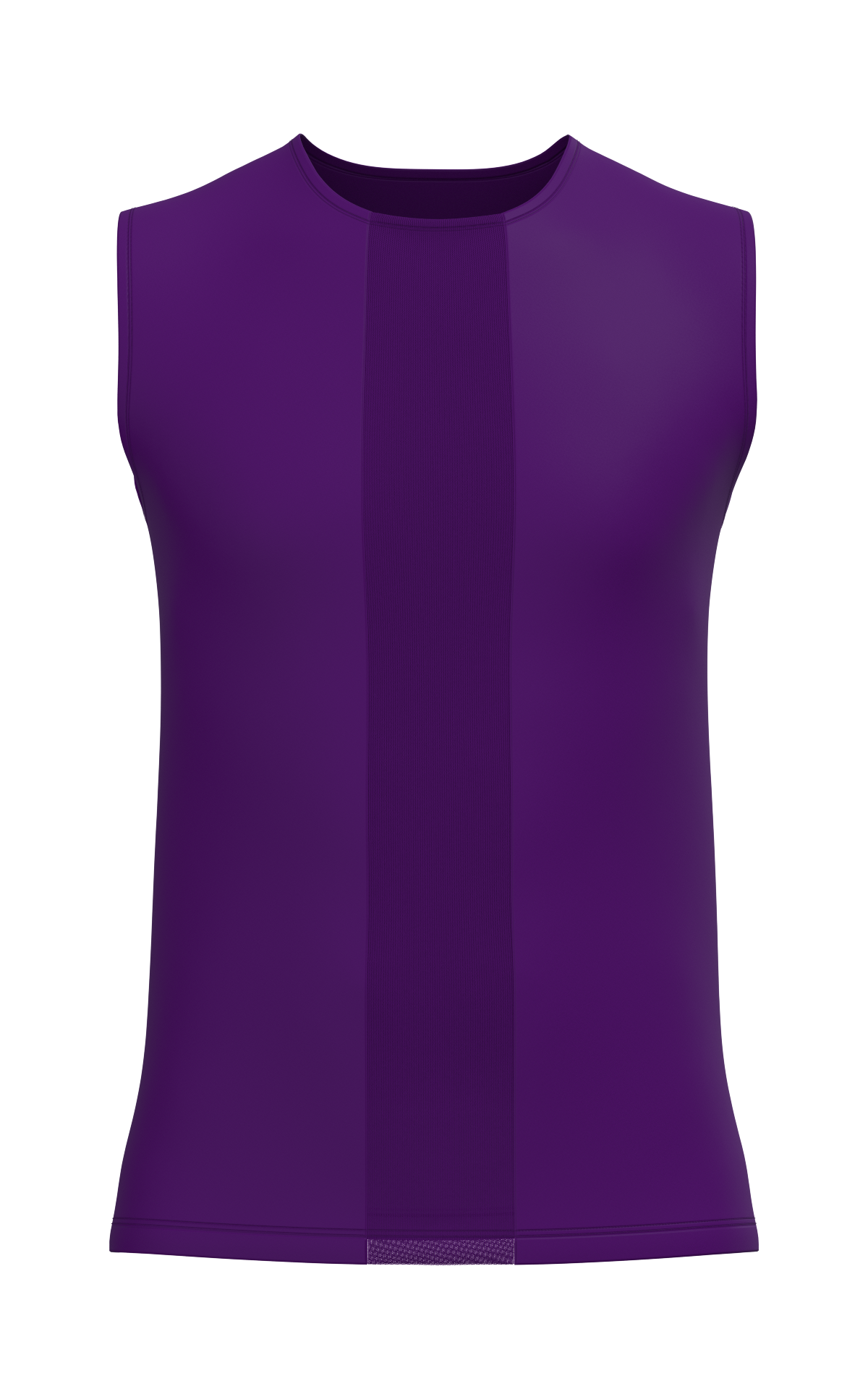 Male Mesh Detail Tank Top