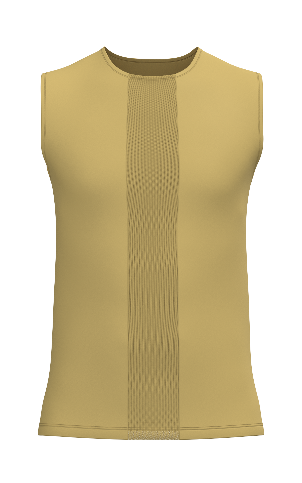 Male Mesh Detail Tank Top