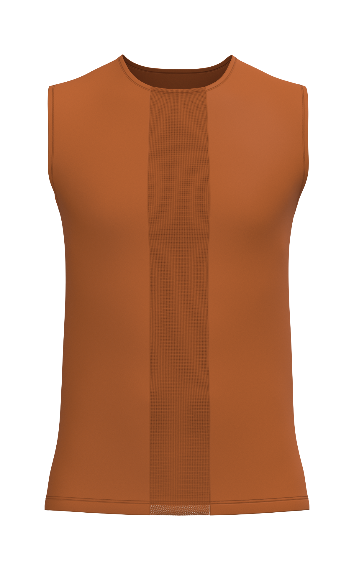 Male Mesh Detail Tank Top