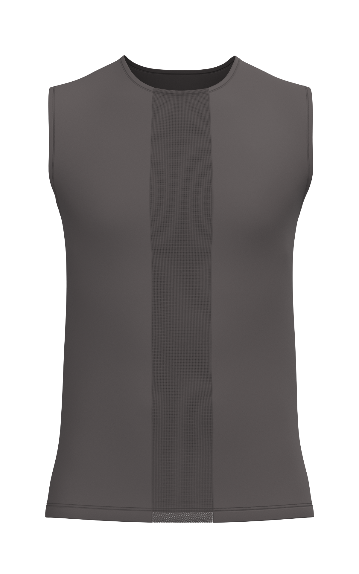 Male Mesh Detail Tank Top