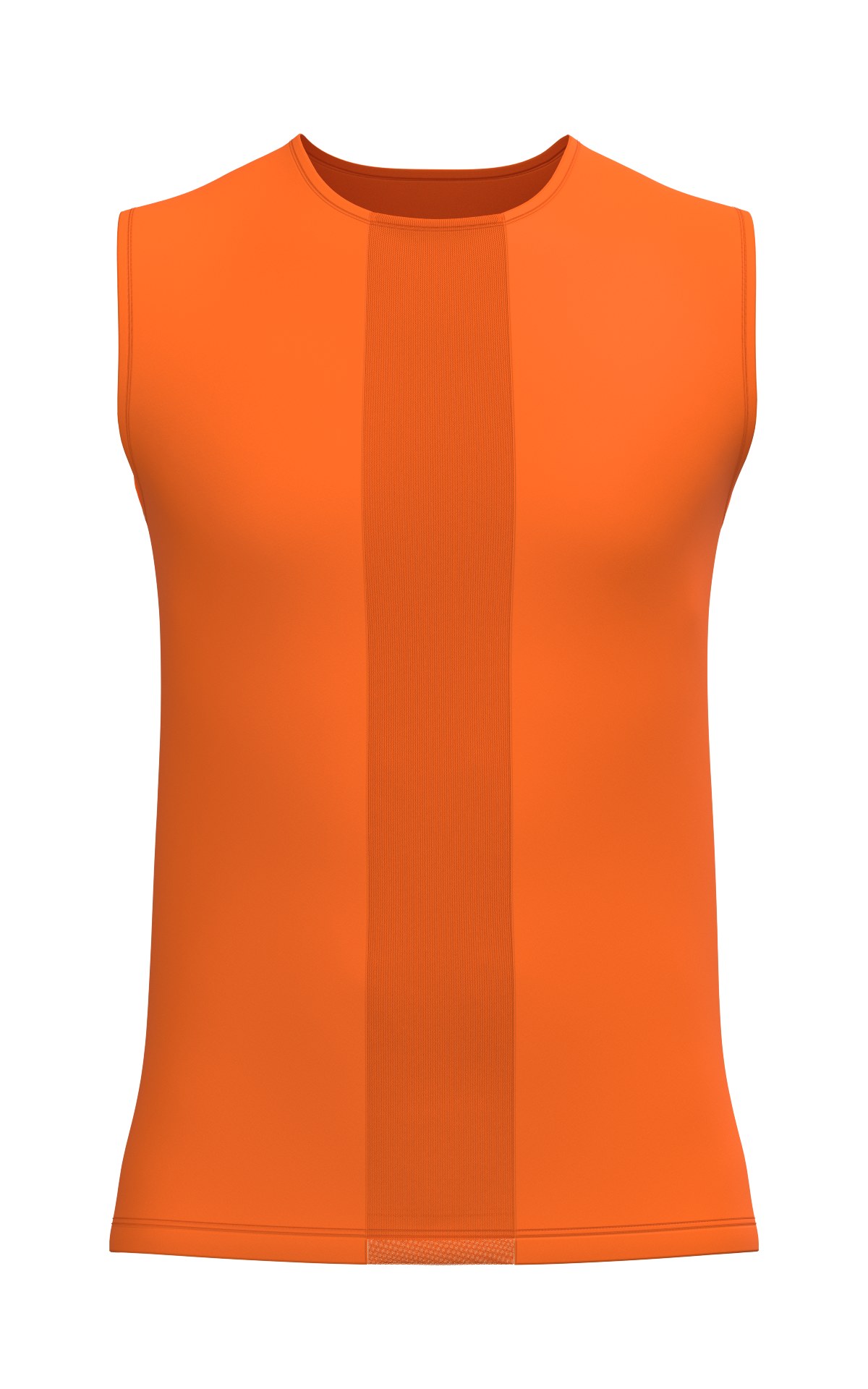 Male Mesh Detail Tank Top