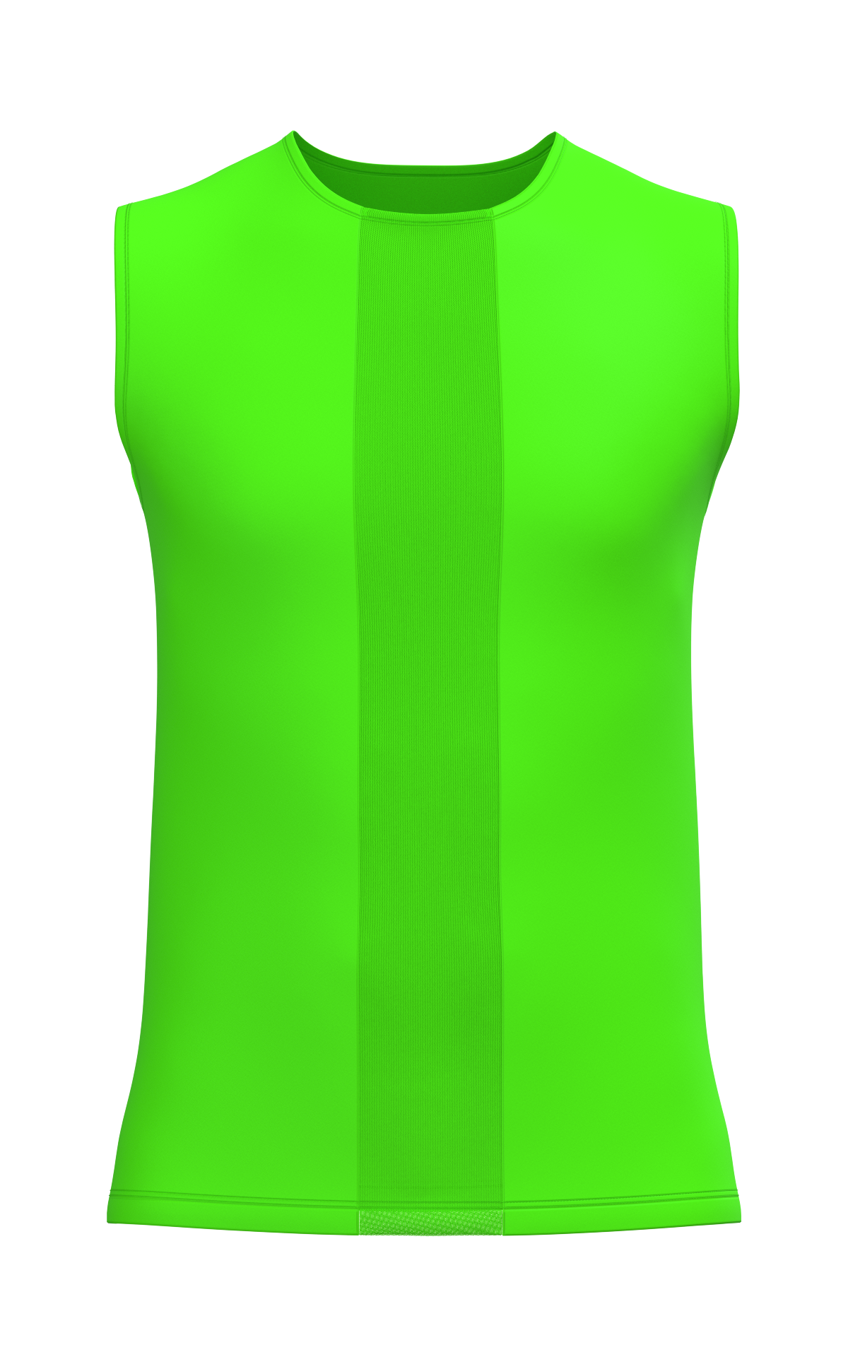 Male Mesh Detail Tank Top