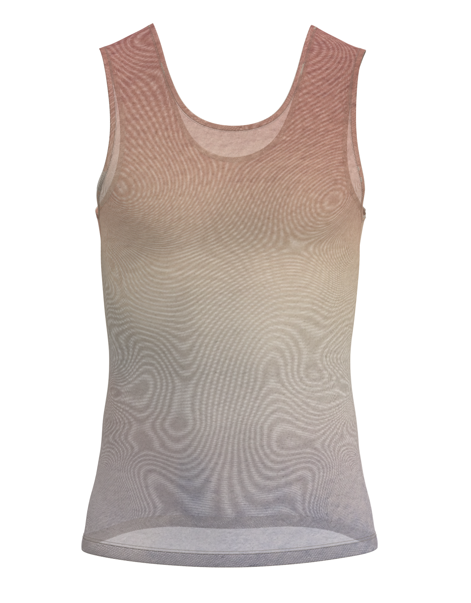 Male Fitted Mesh Tank Top