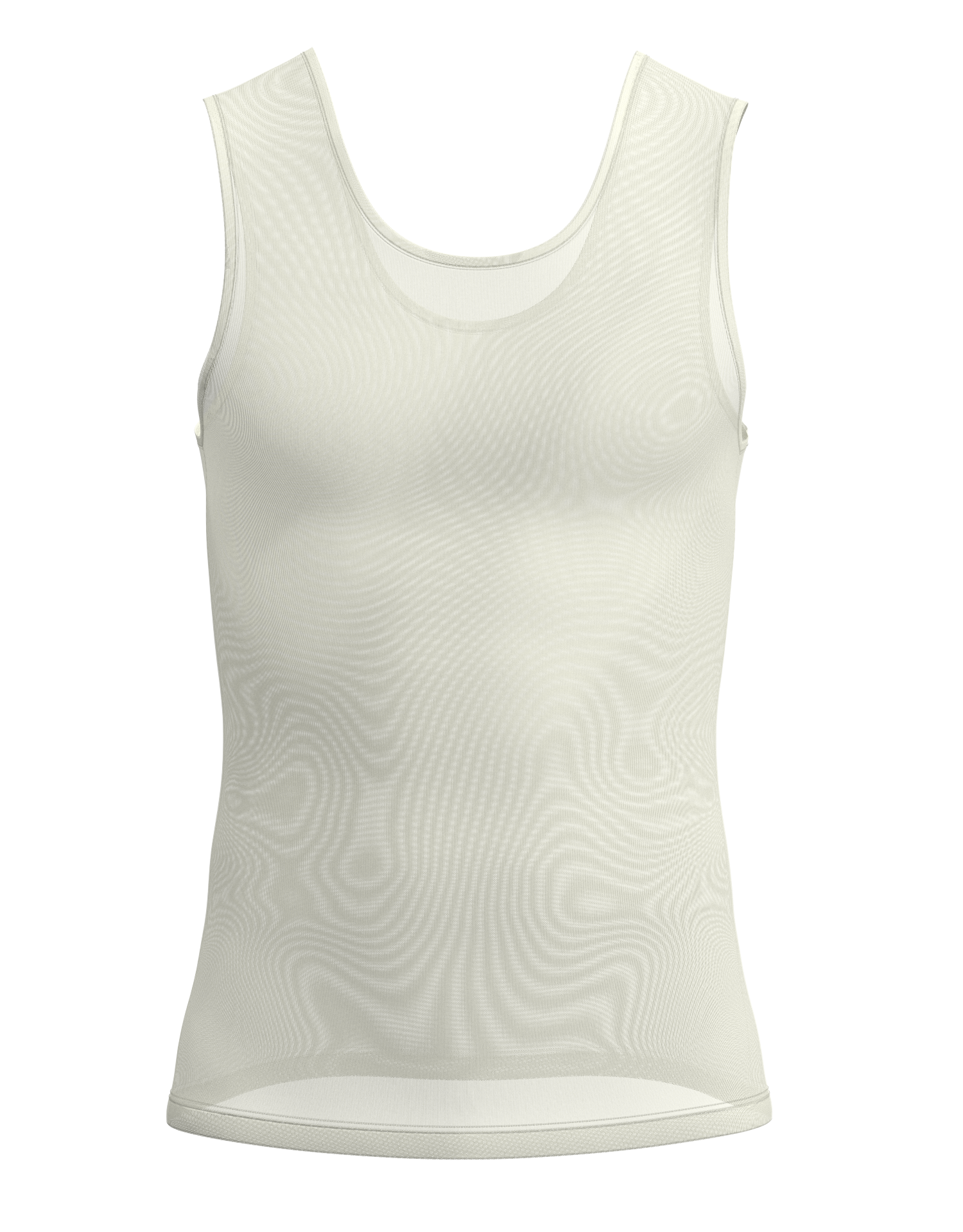 Male Fitted Mesh Tank Top