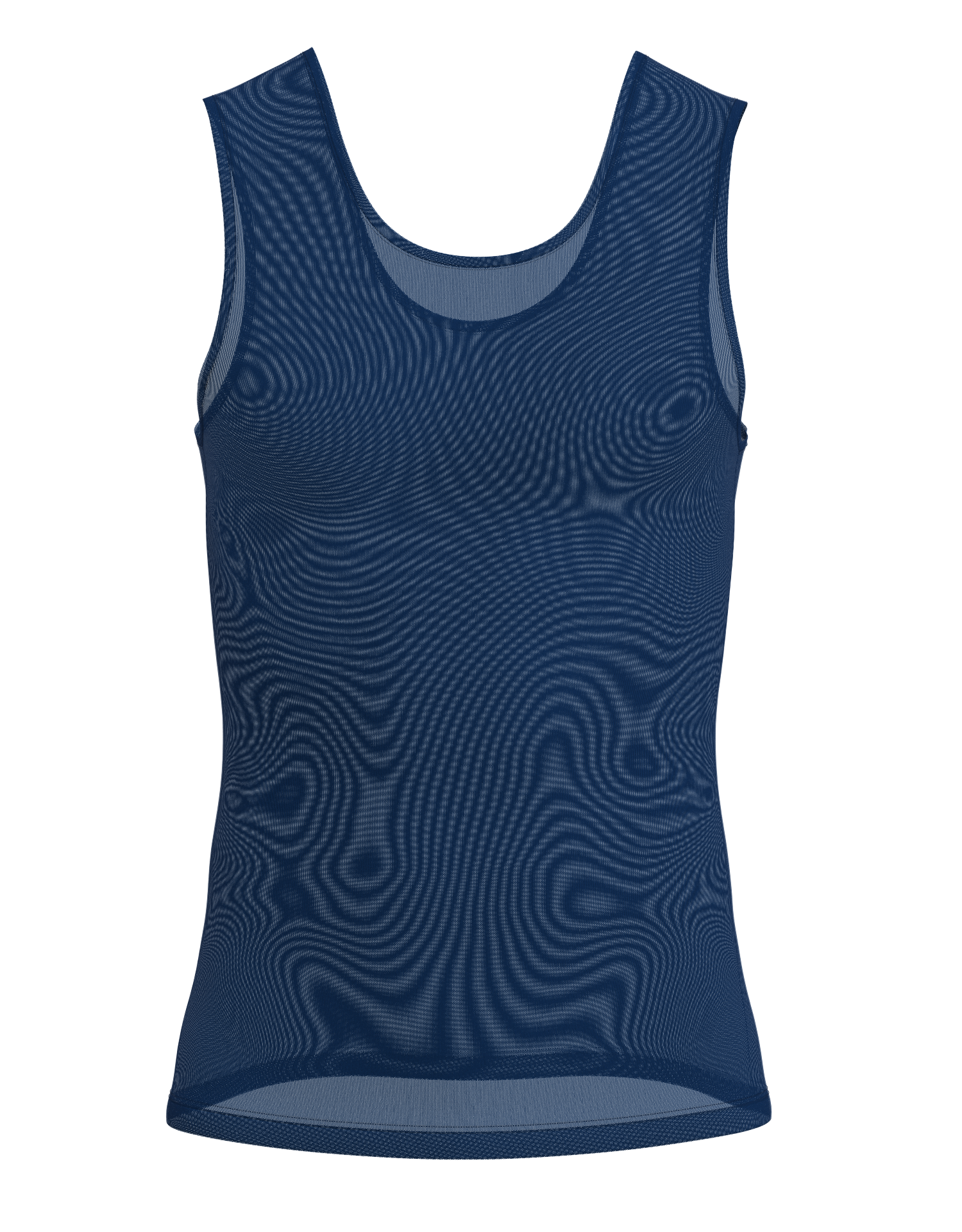 Male Fitted Mesh Tank Top
