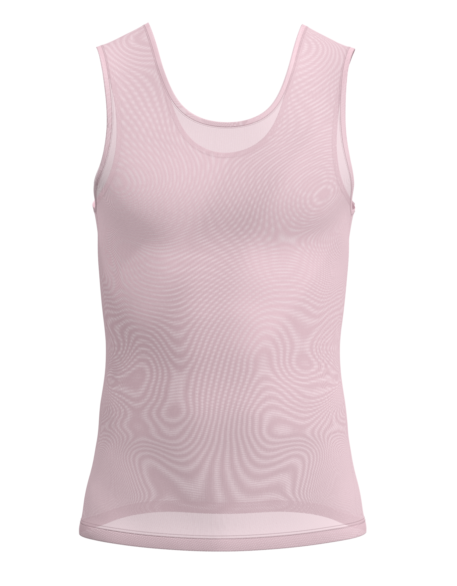 Male Fitted Mesh Tank Top