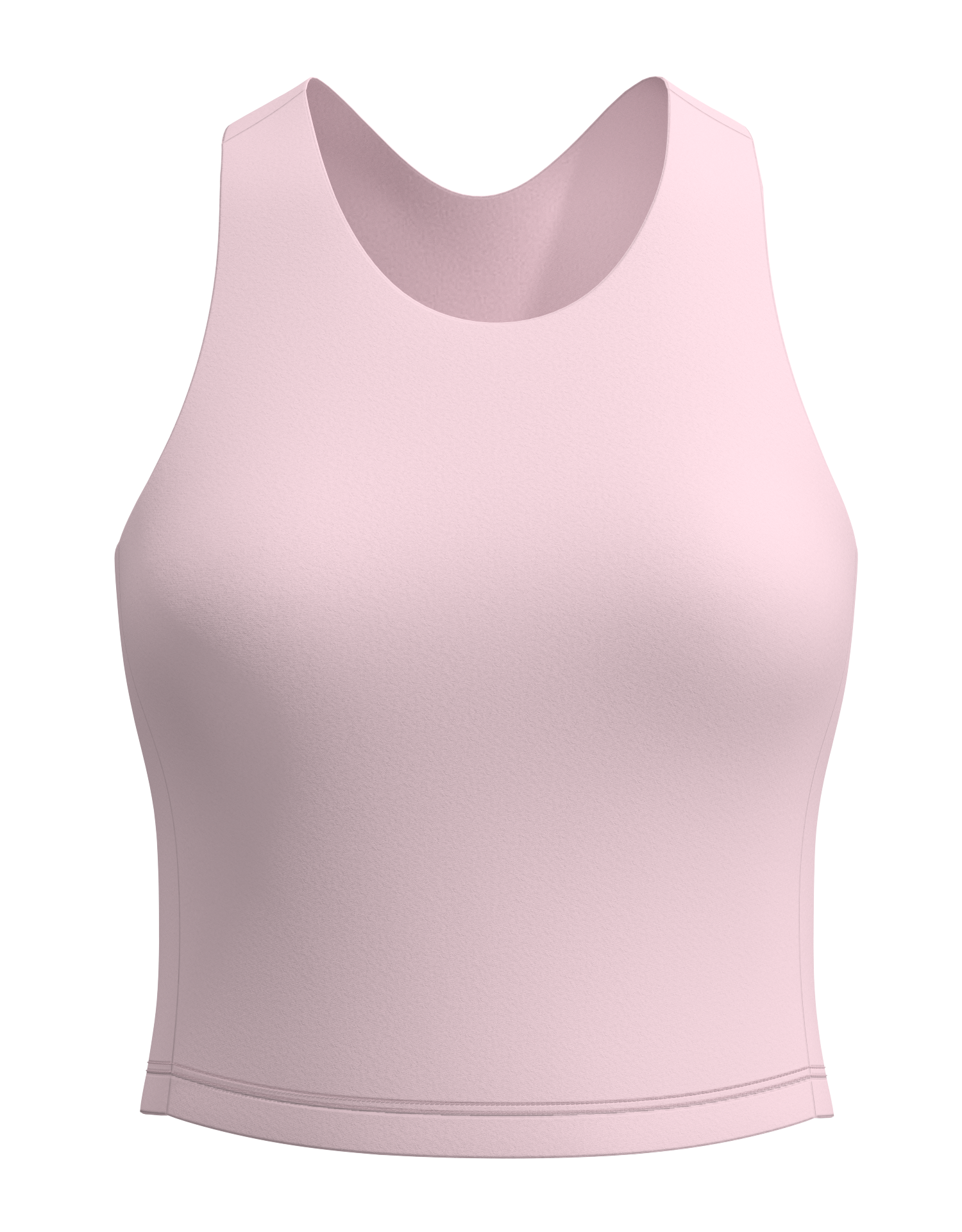 Cropped Racer Back Tank