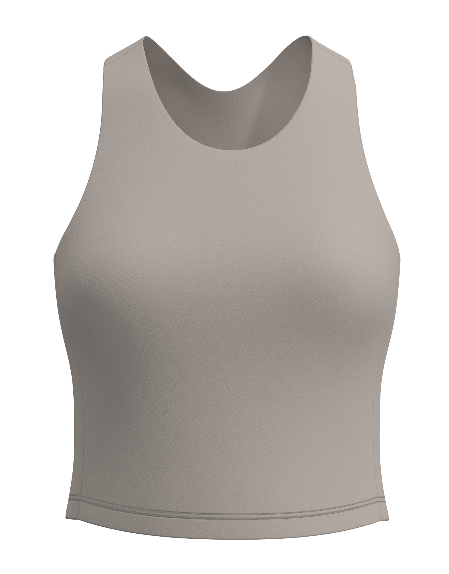 Cropped Racer Back Tank