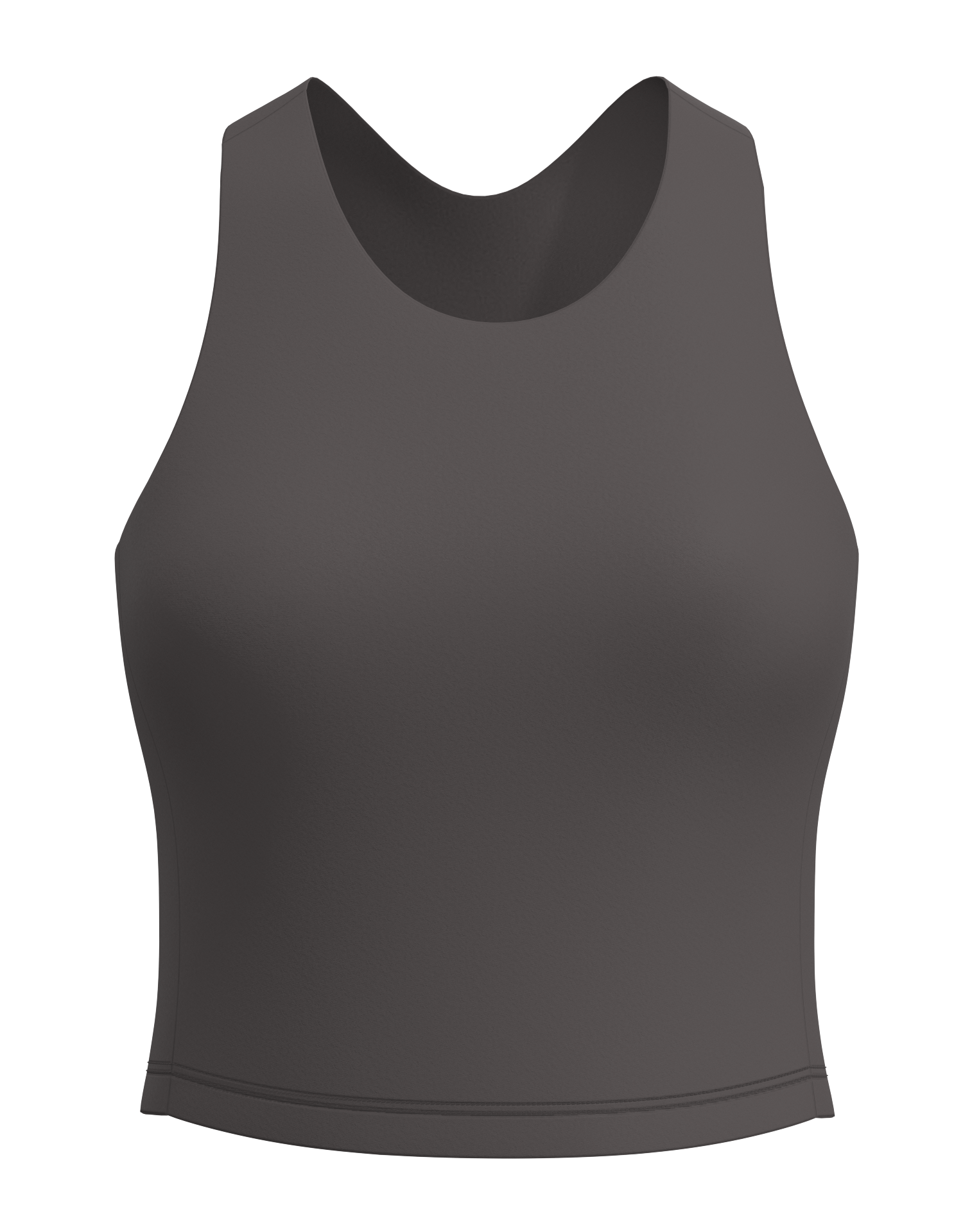 Cropped Racer Back Tank