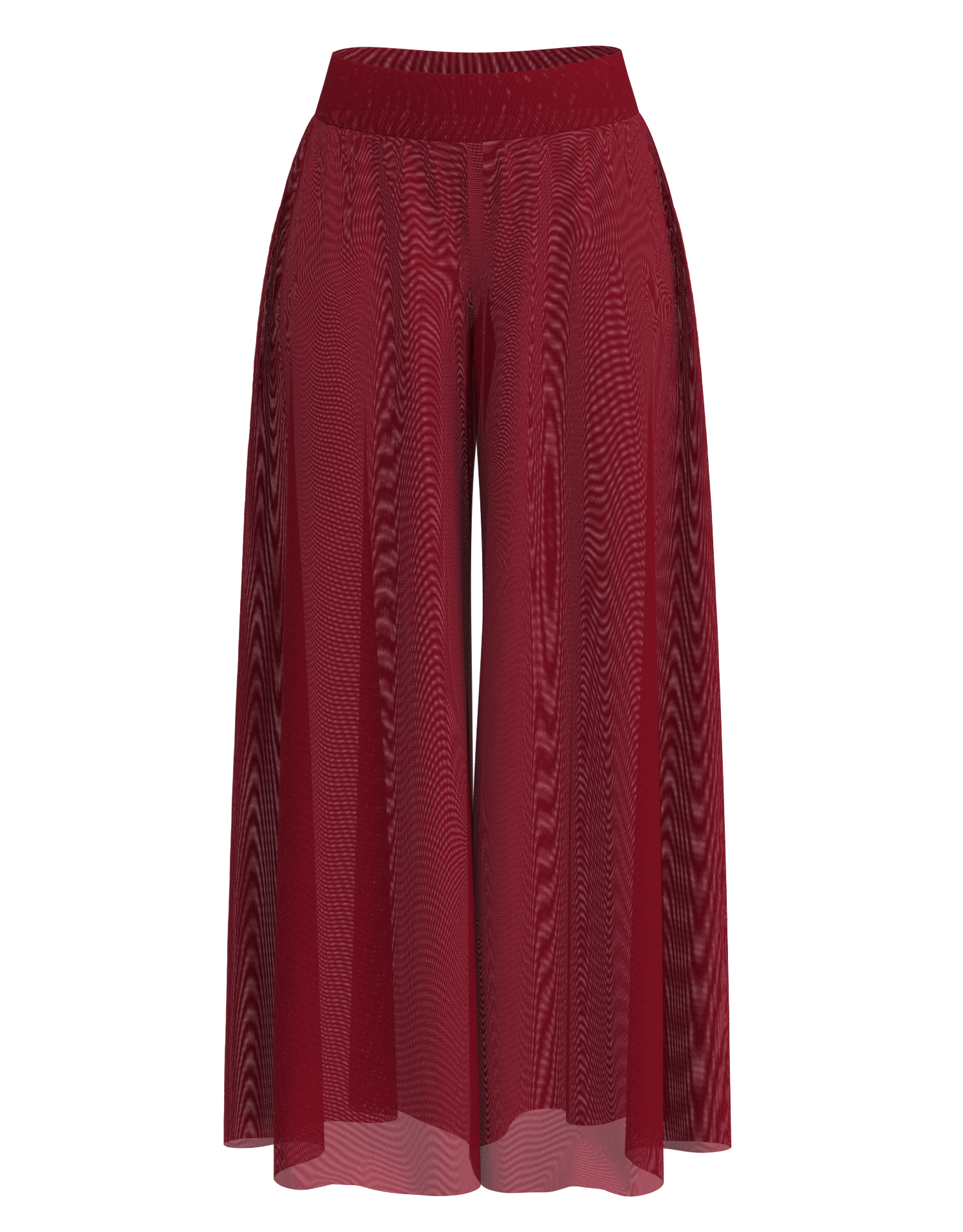 Mesh Palazzo Pant