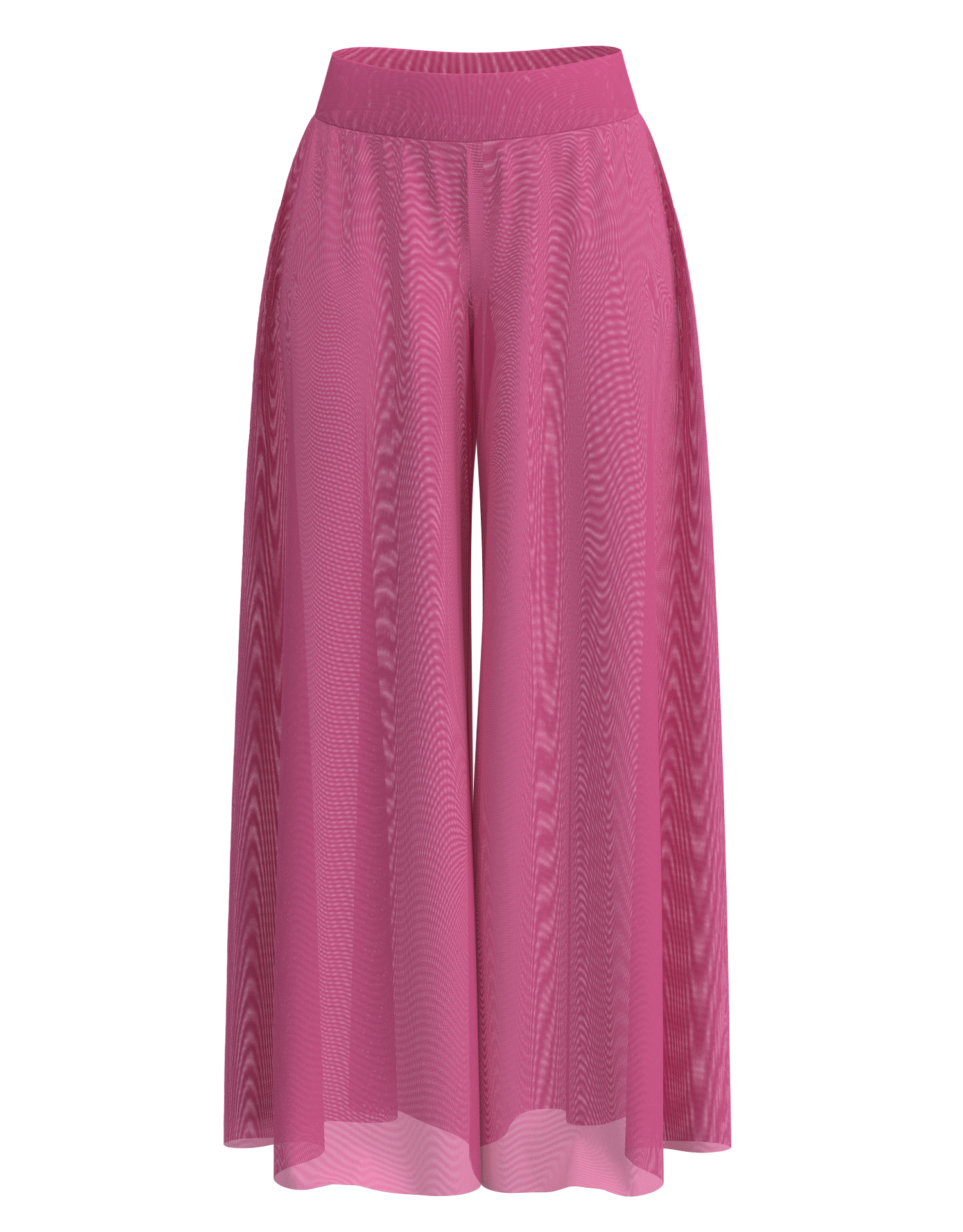 Mesh Palazzo Pant
