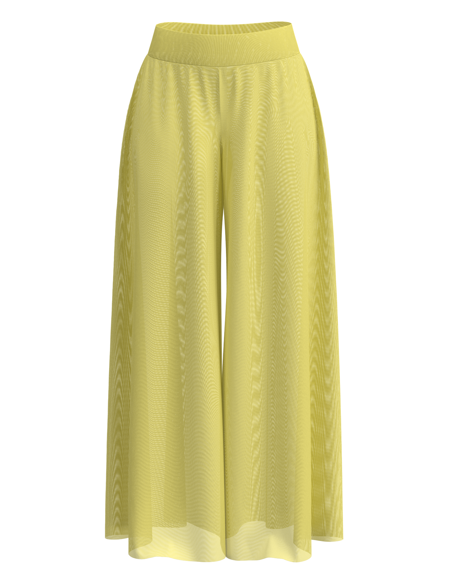Mesh Palazzo Pant