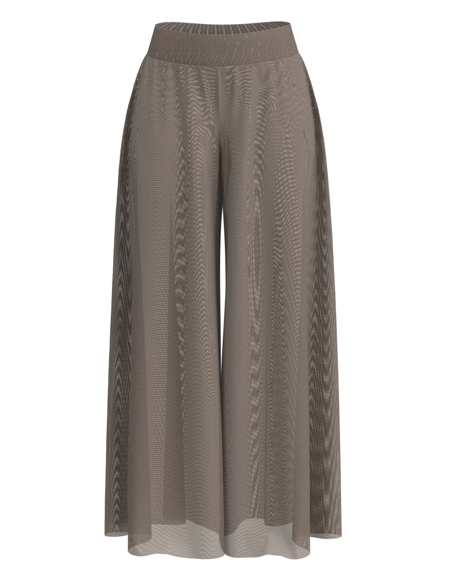 Mesh Palazzo Pant