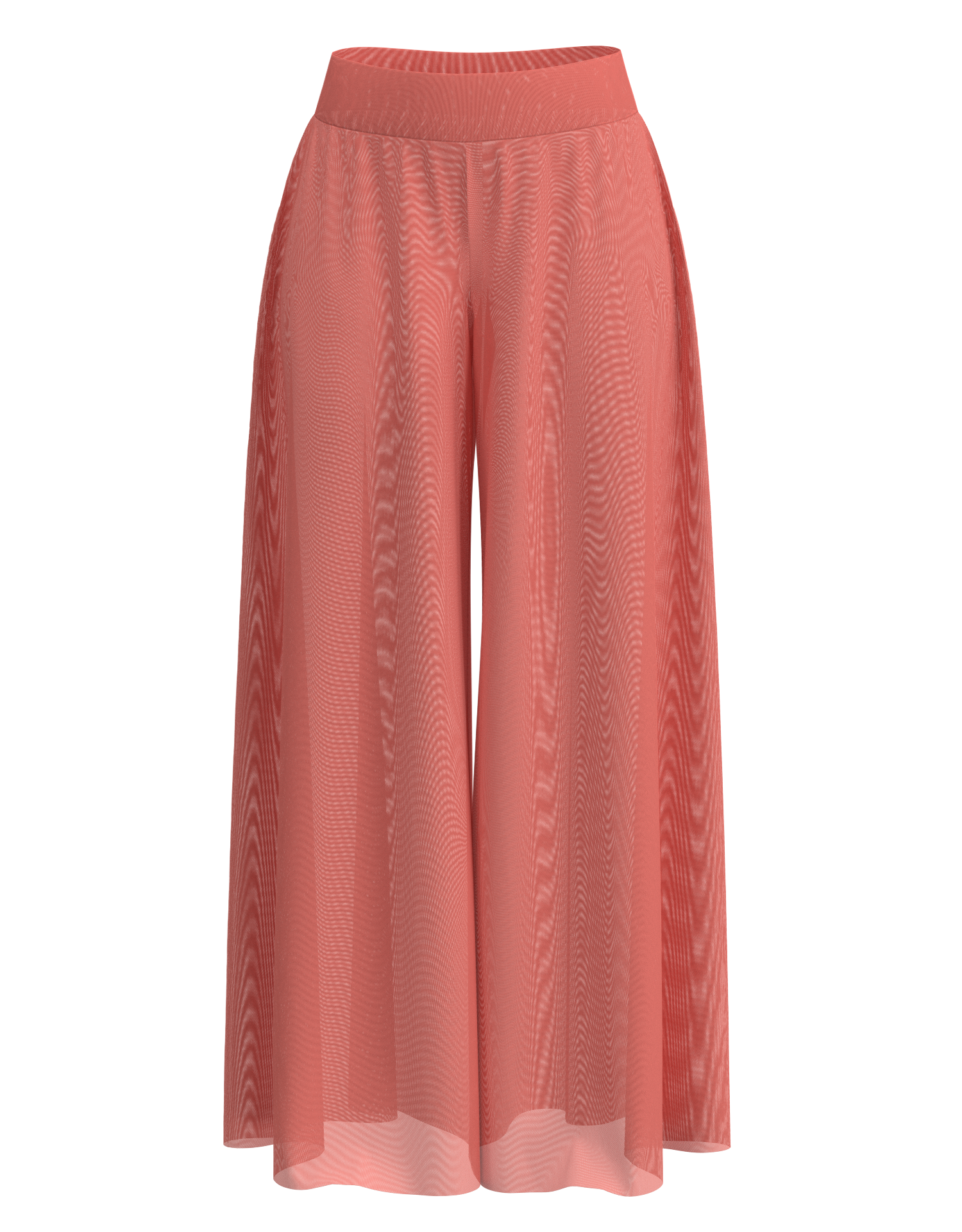 Mesh Palazzo Pant