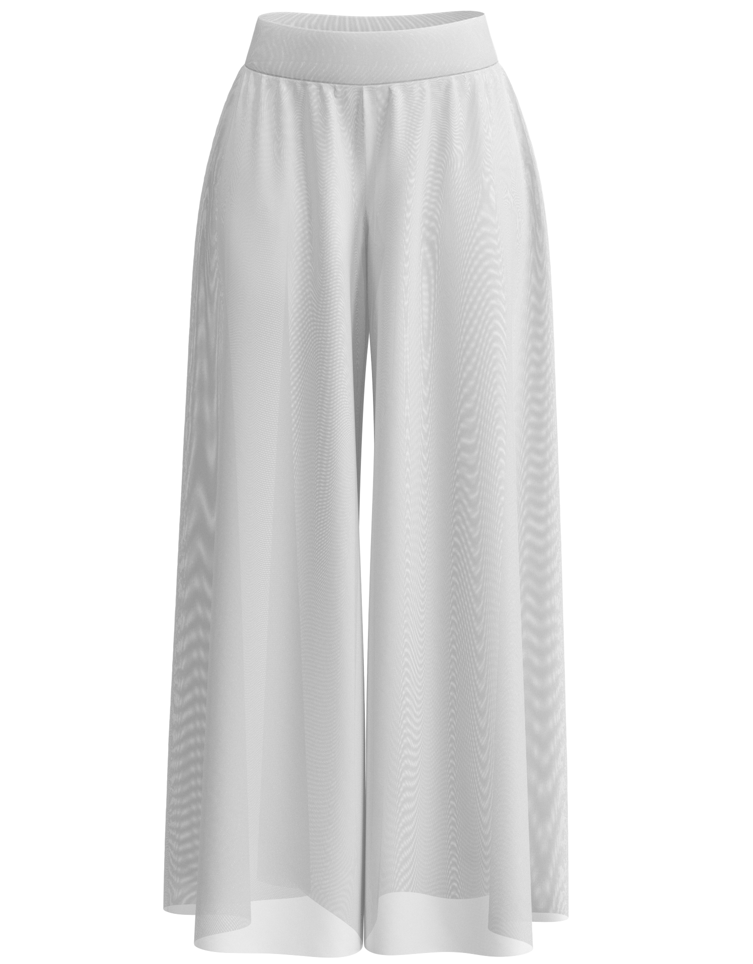 Mesh Palazzo Pant