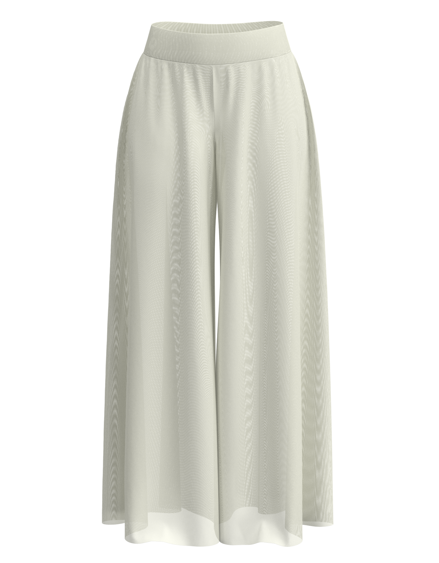 Mesh Palazzo Pant