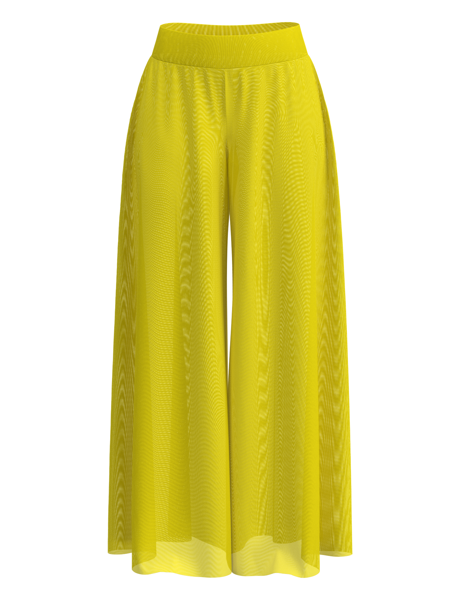 Mesh Palazzo Pant