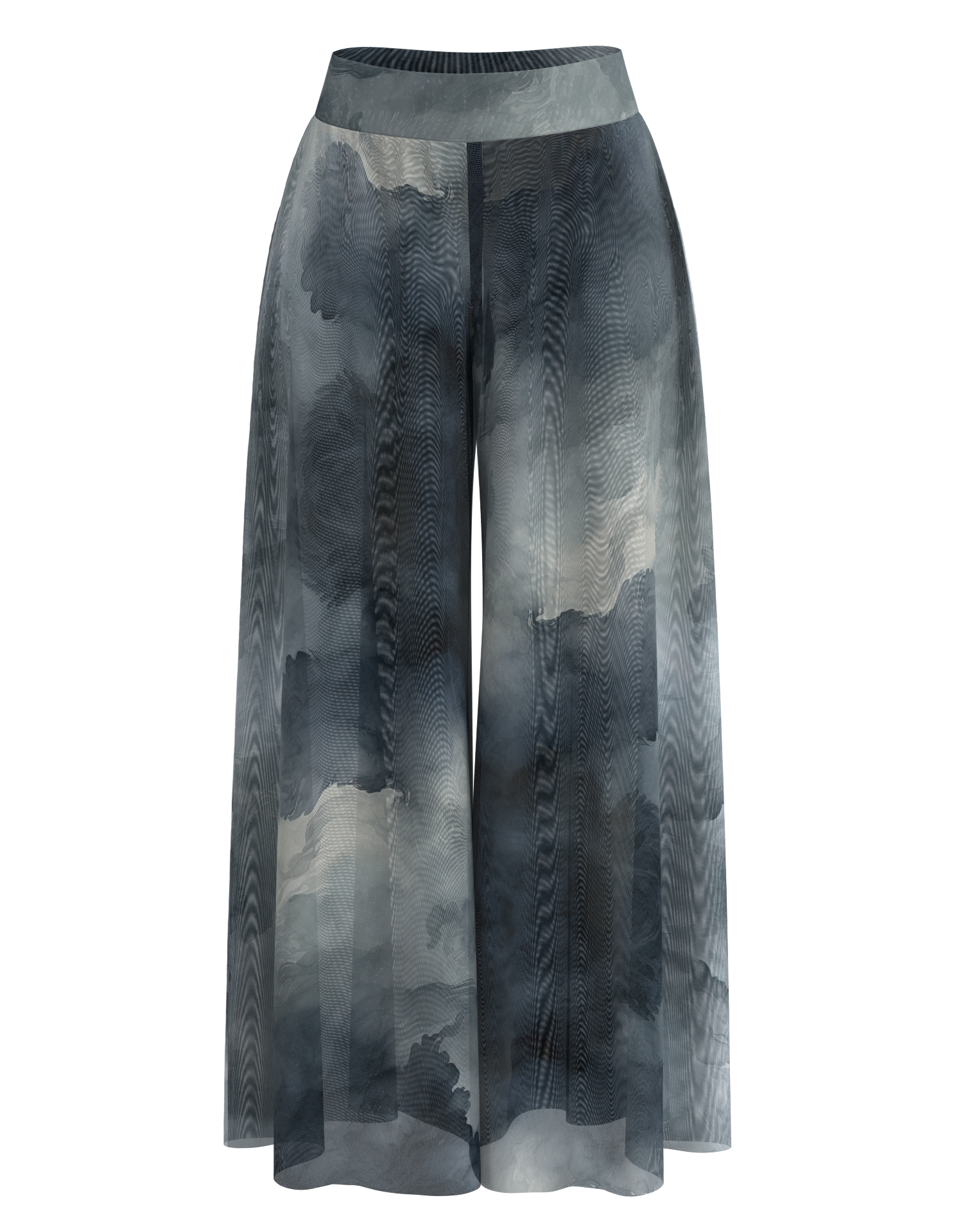 Mesh Palazzo Pant