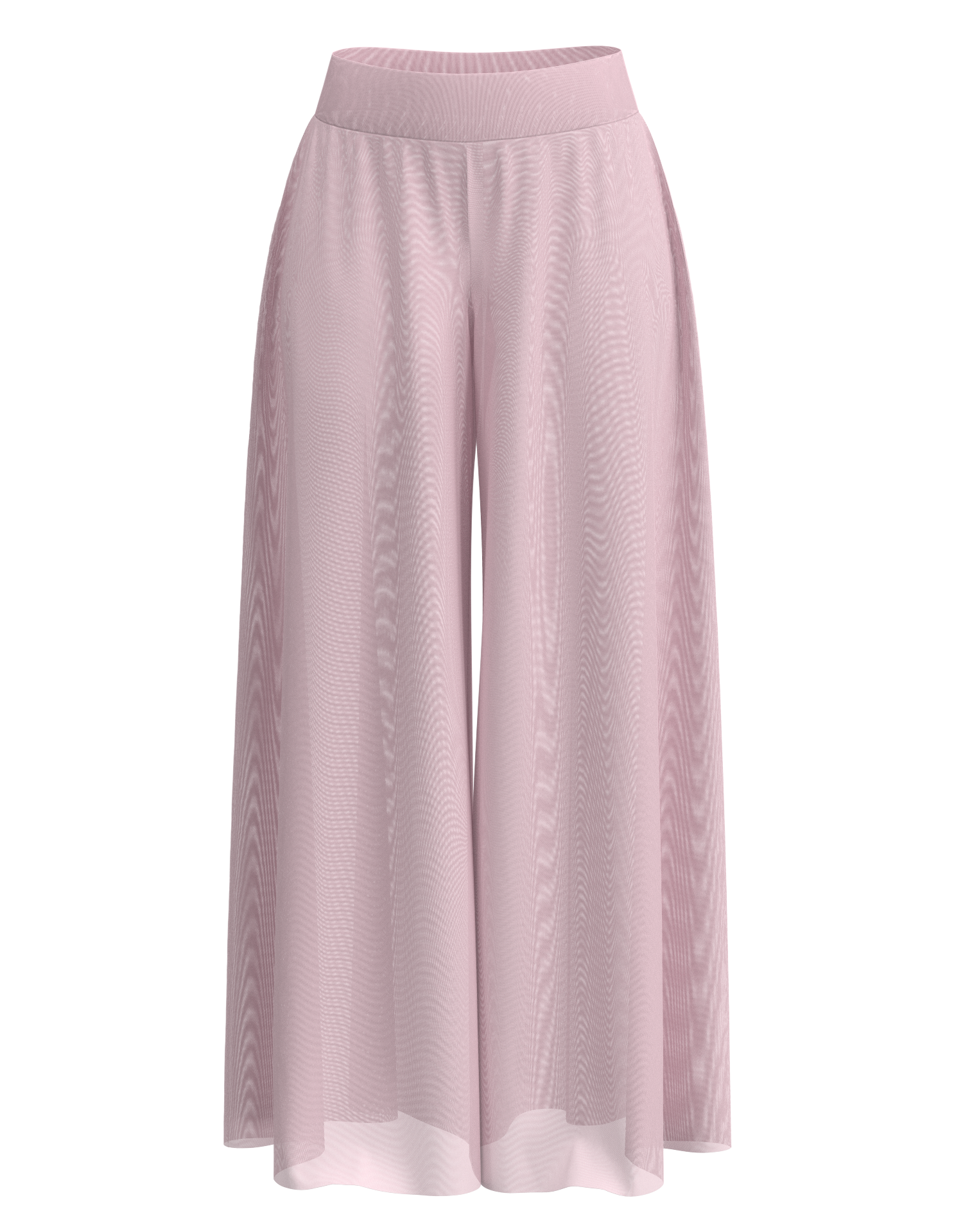 Mesh Palazzo Pant