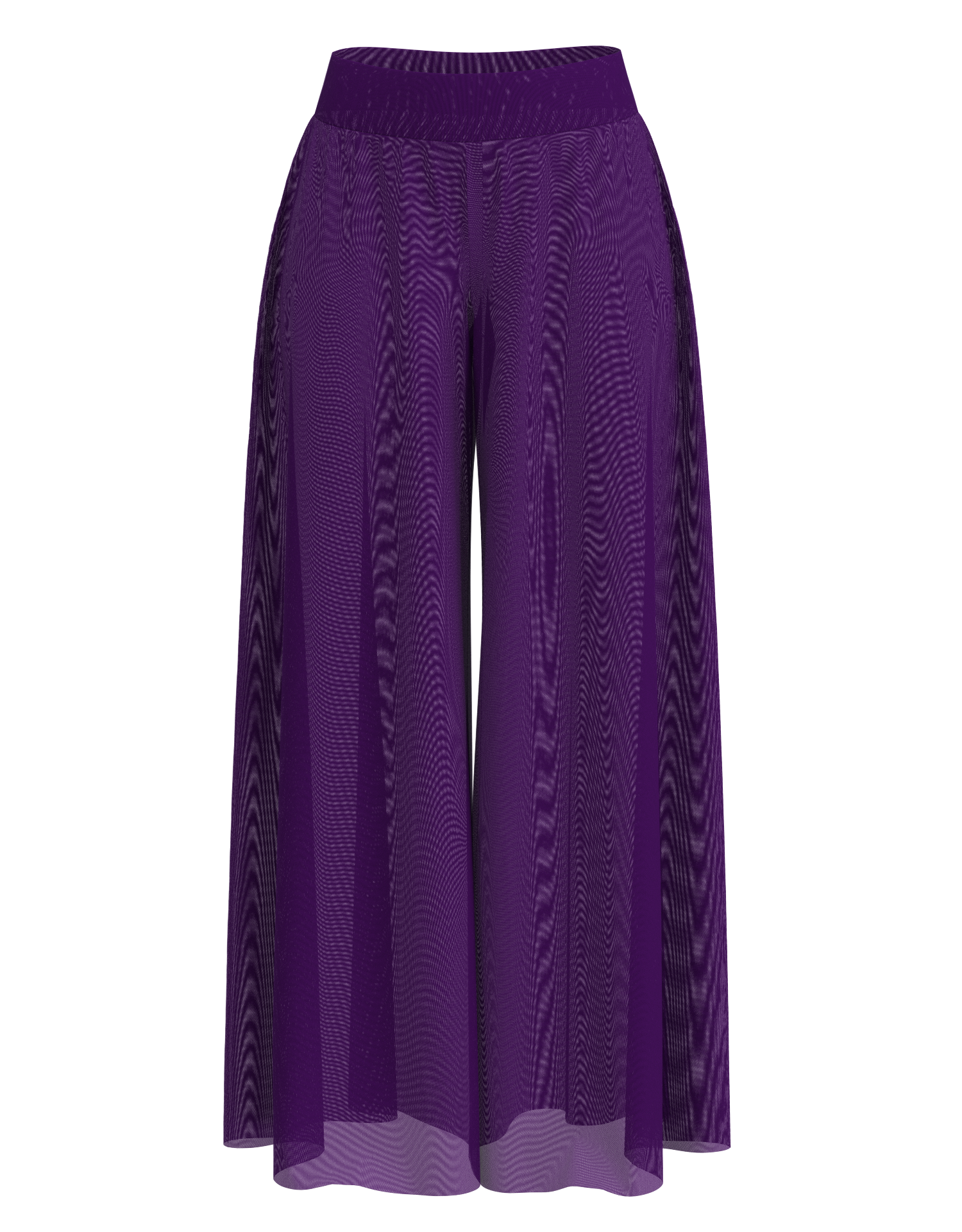 Mesh Palazzo Pant