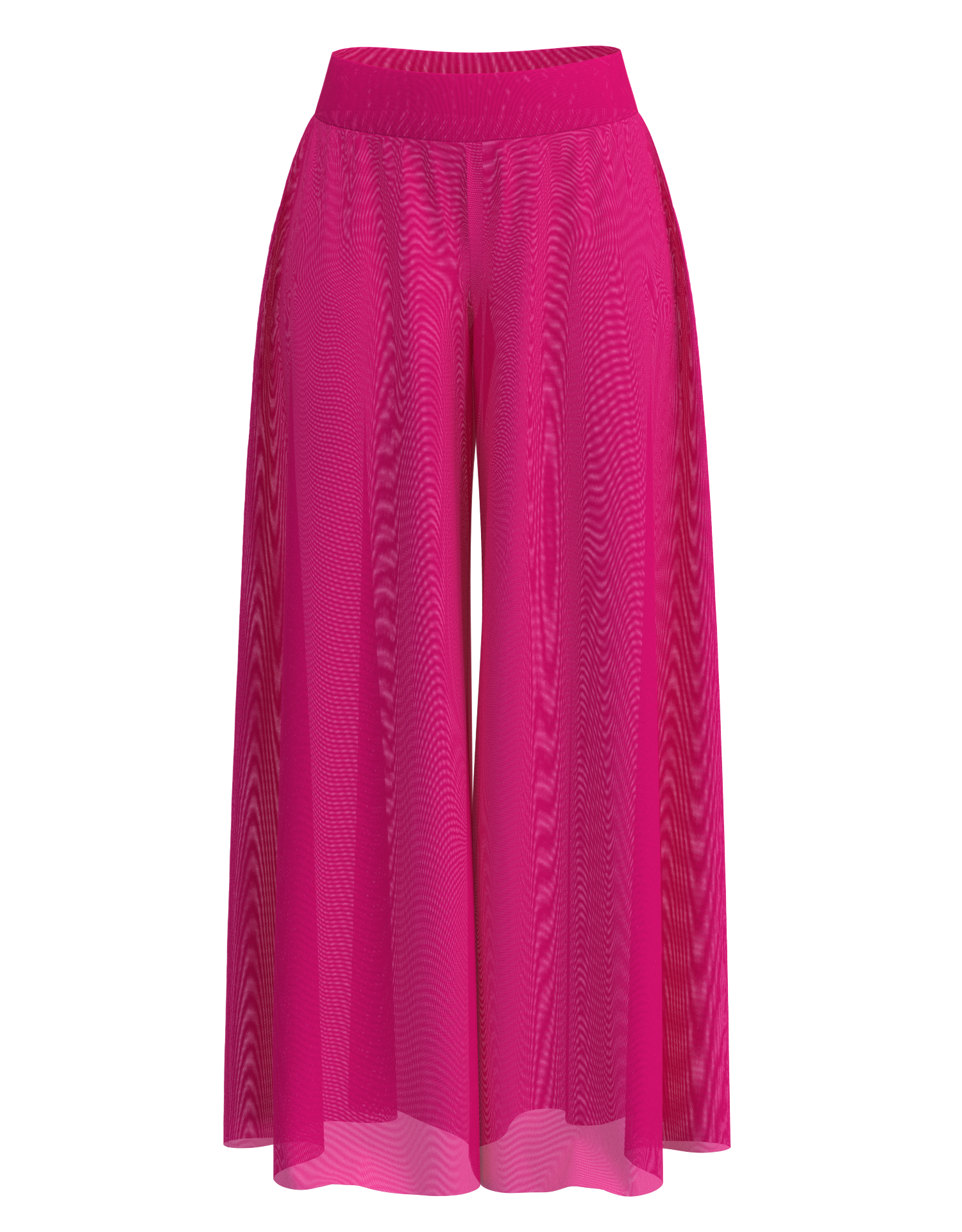 Mesh Palazzo Pant